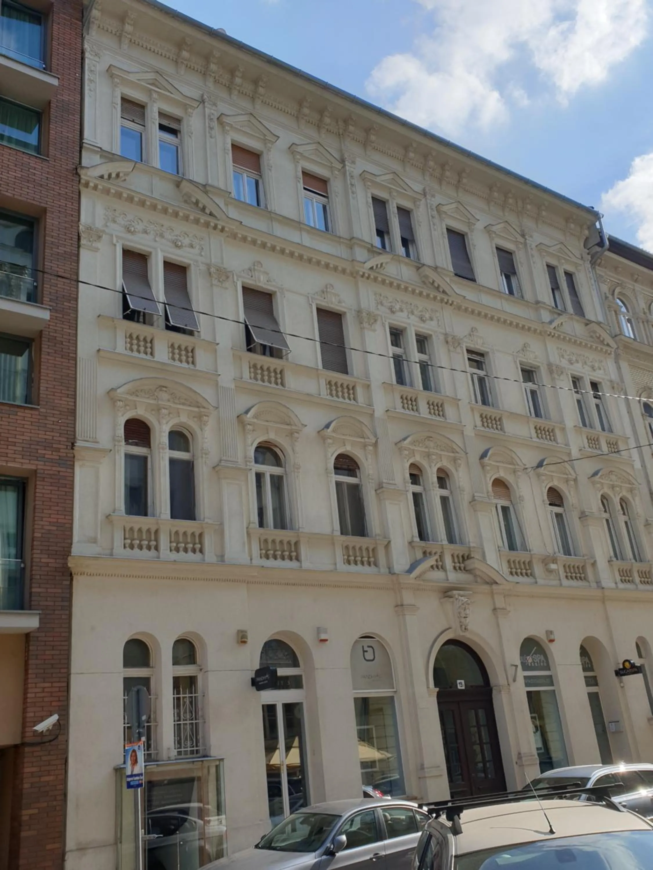 Facade/entrance in Miniapartman Budapest