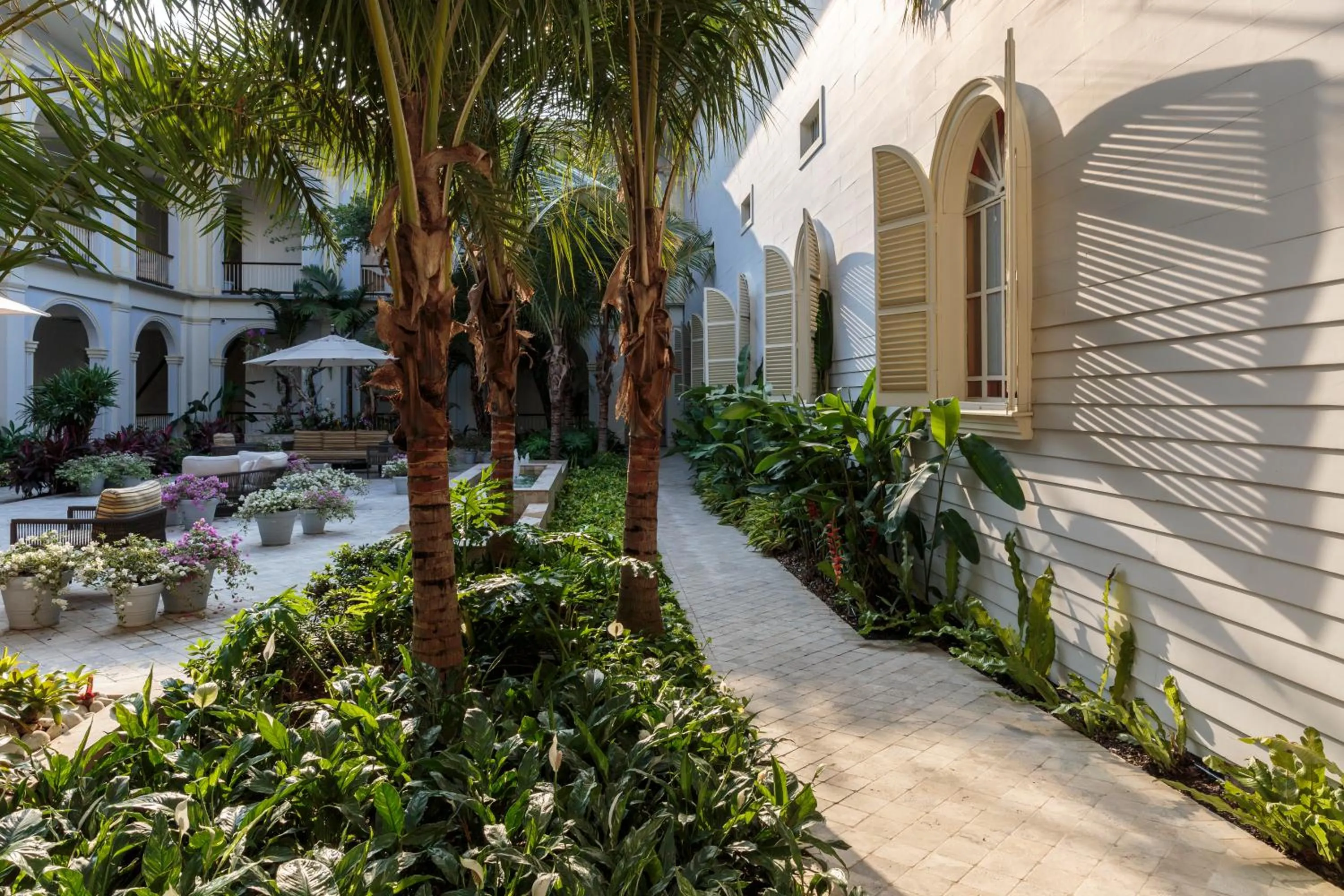 Patio in Hotel del Parque
