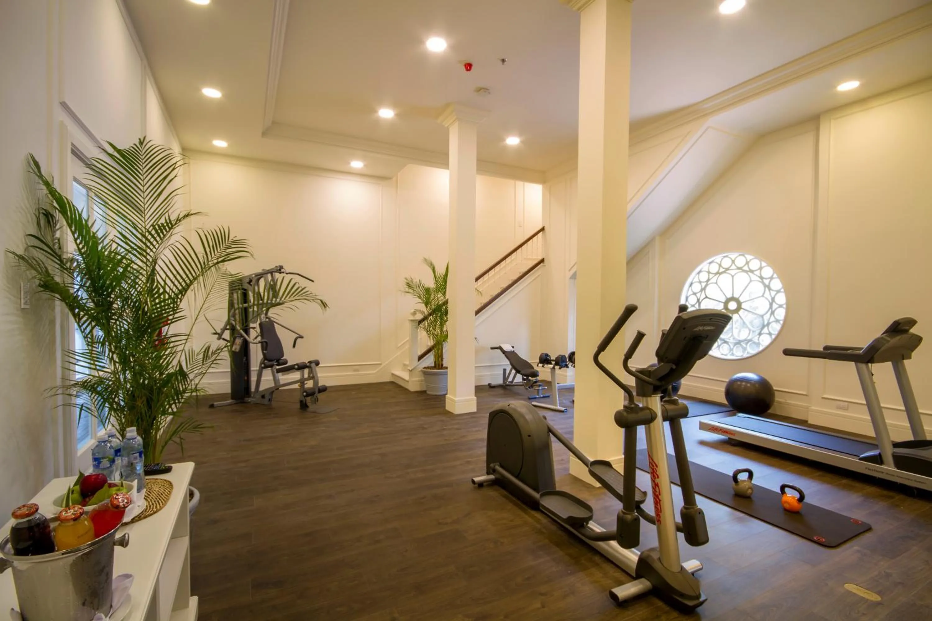 Fitness centre/facilities in Hotel del Parque