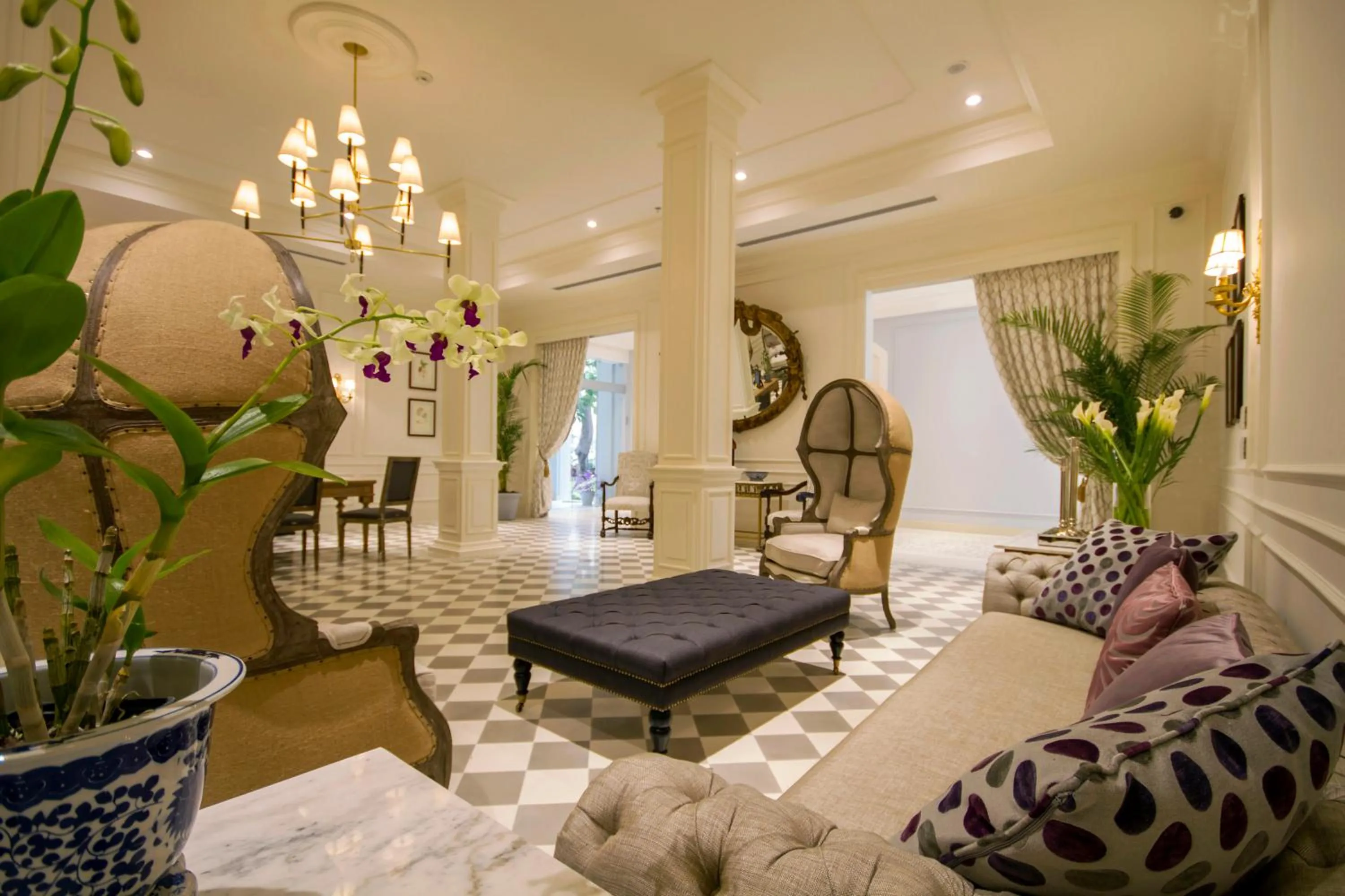 Lobby or reception in Hotel del Parque