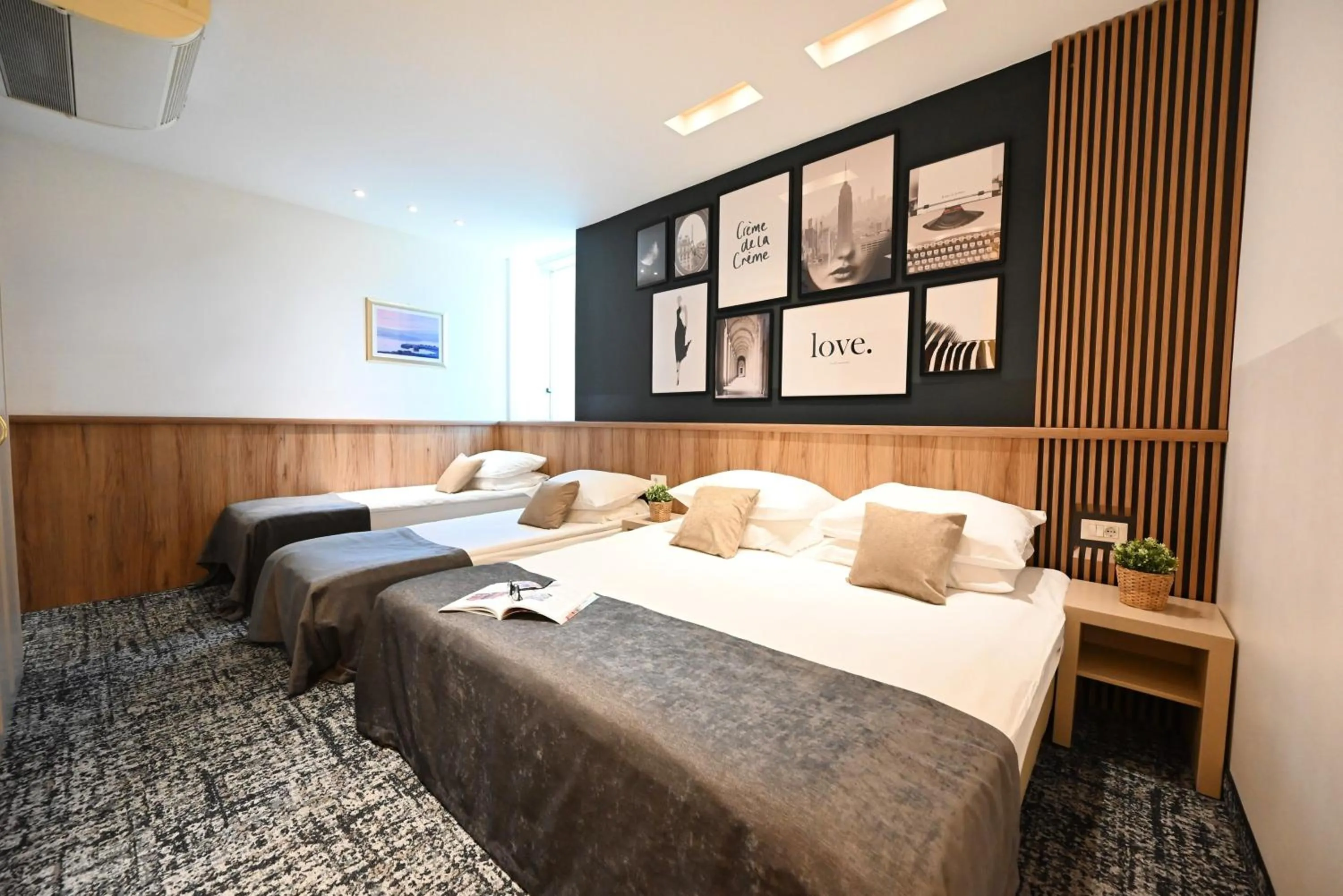 Bed in Hotel Central