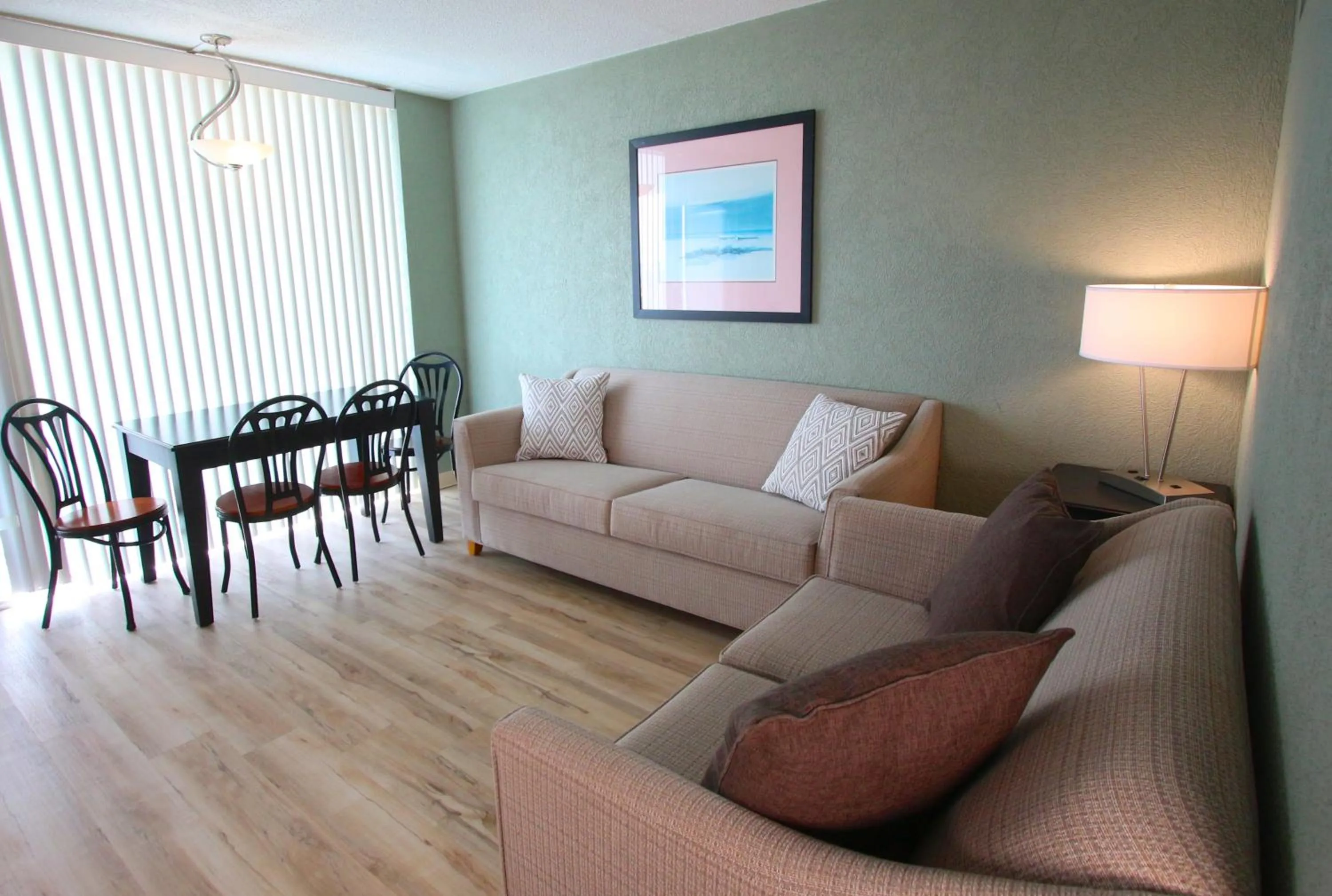 Living room in Crusader Oceanfront Resort
