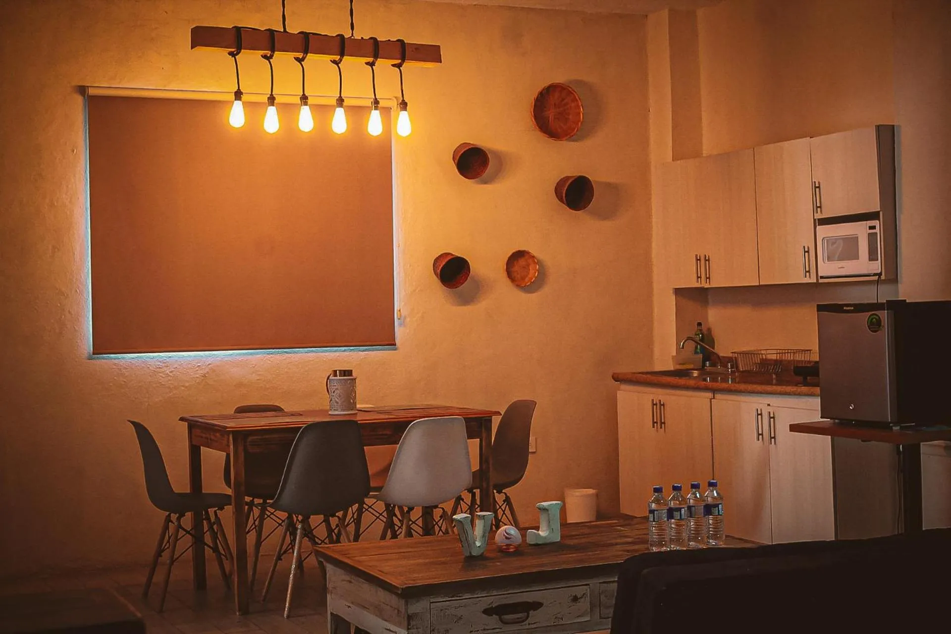 kitchen in La Conspiración Hotel