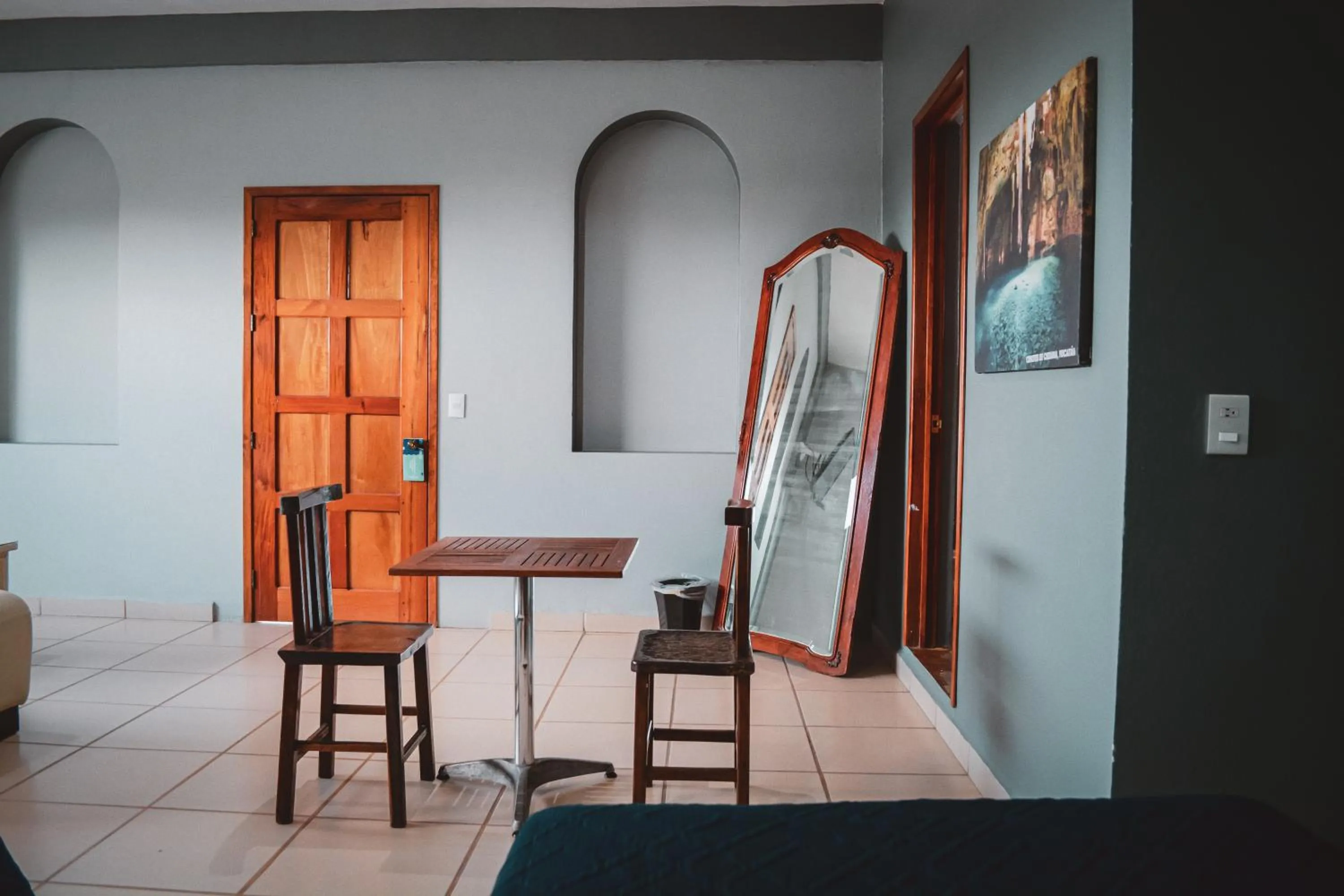 Dining area in La Conspiración Hotel
