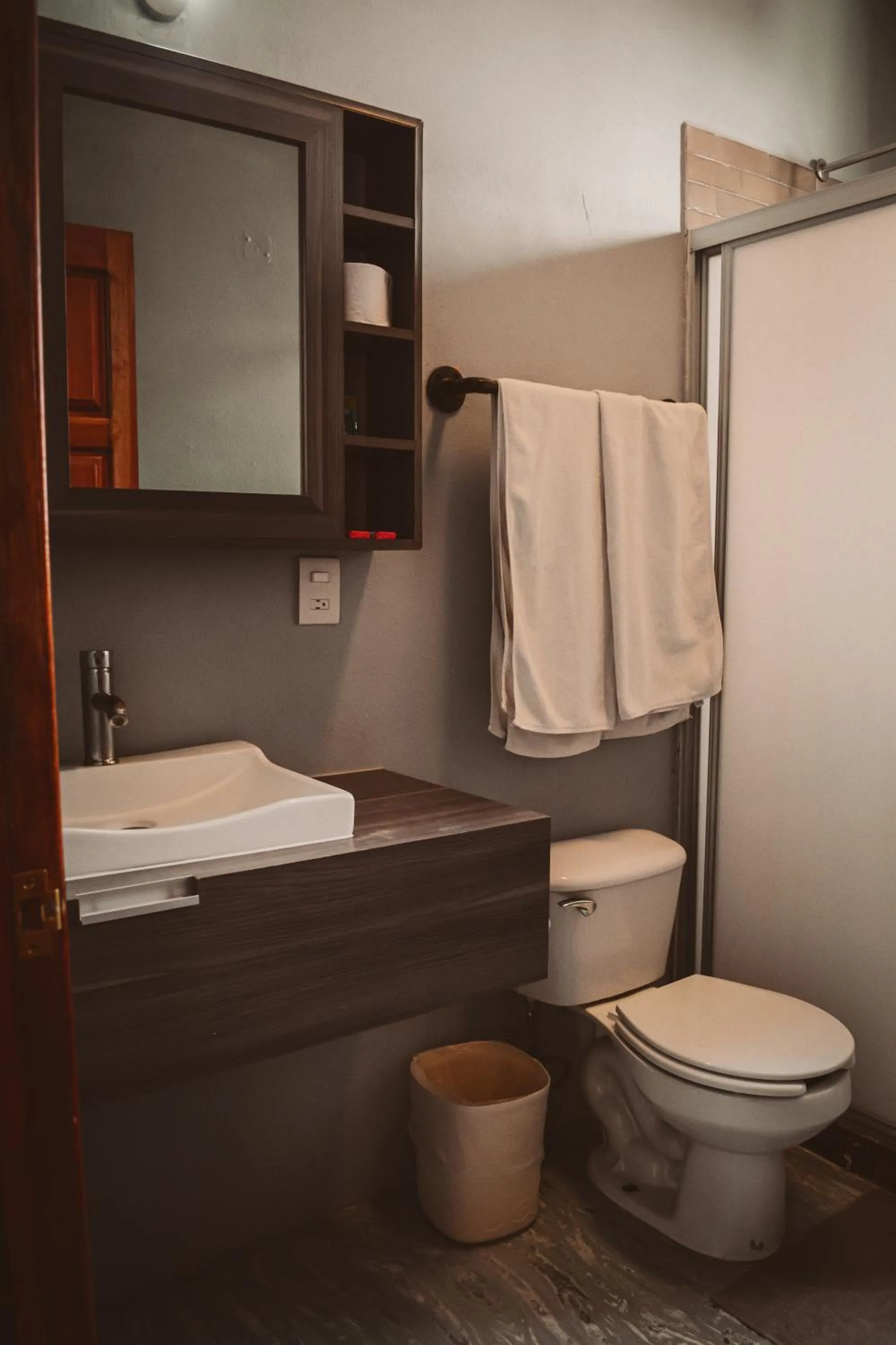 Bathroom in La Conspiración Hotel