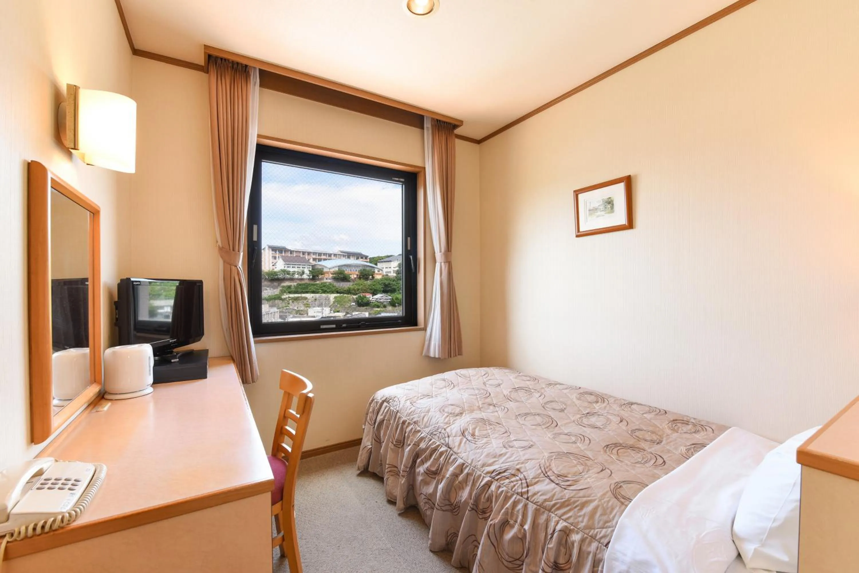 Photo of the whole room, Bed in Iki Marina Hotel