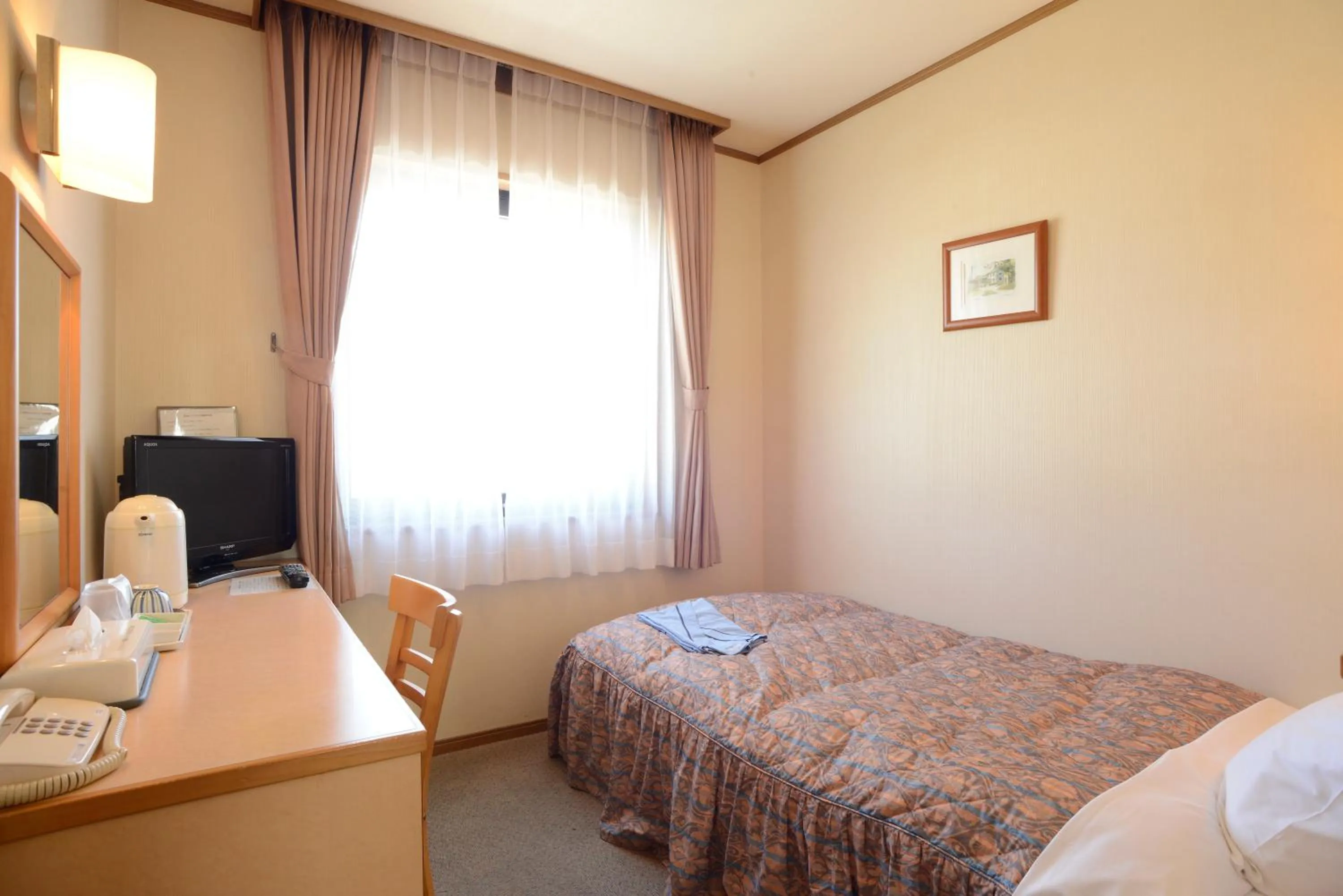 Photo of the whole room, Bed in Iki Marina Hotel