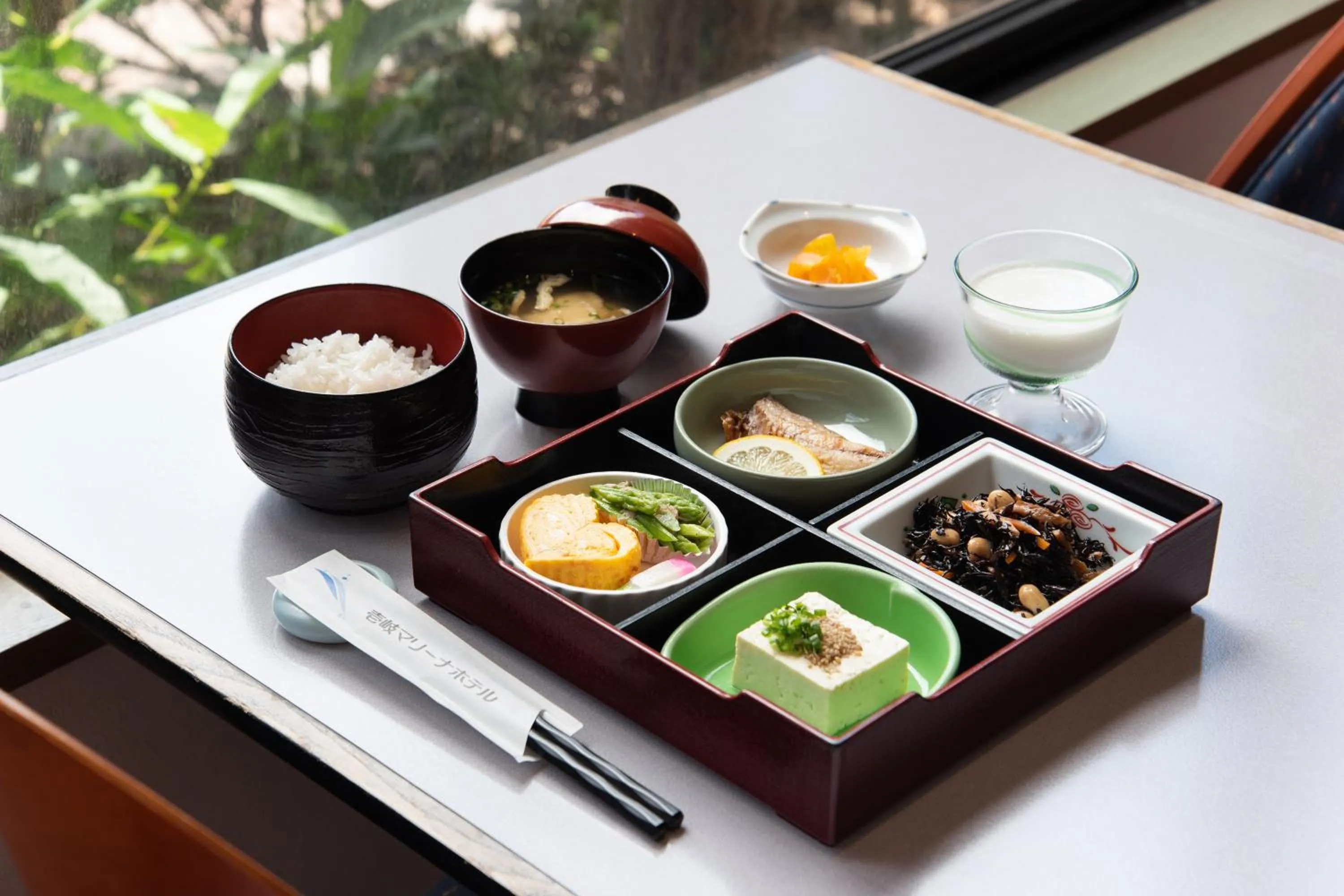 Food in Iki Marina Hotel