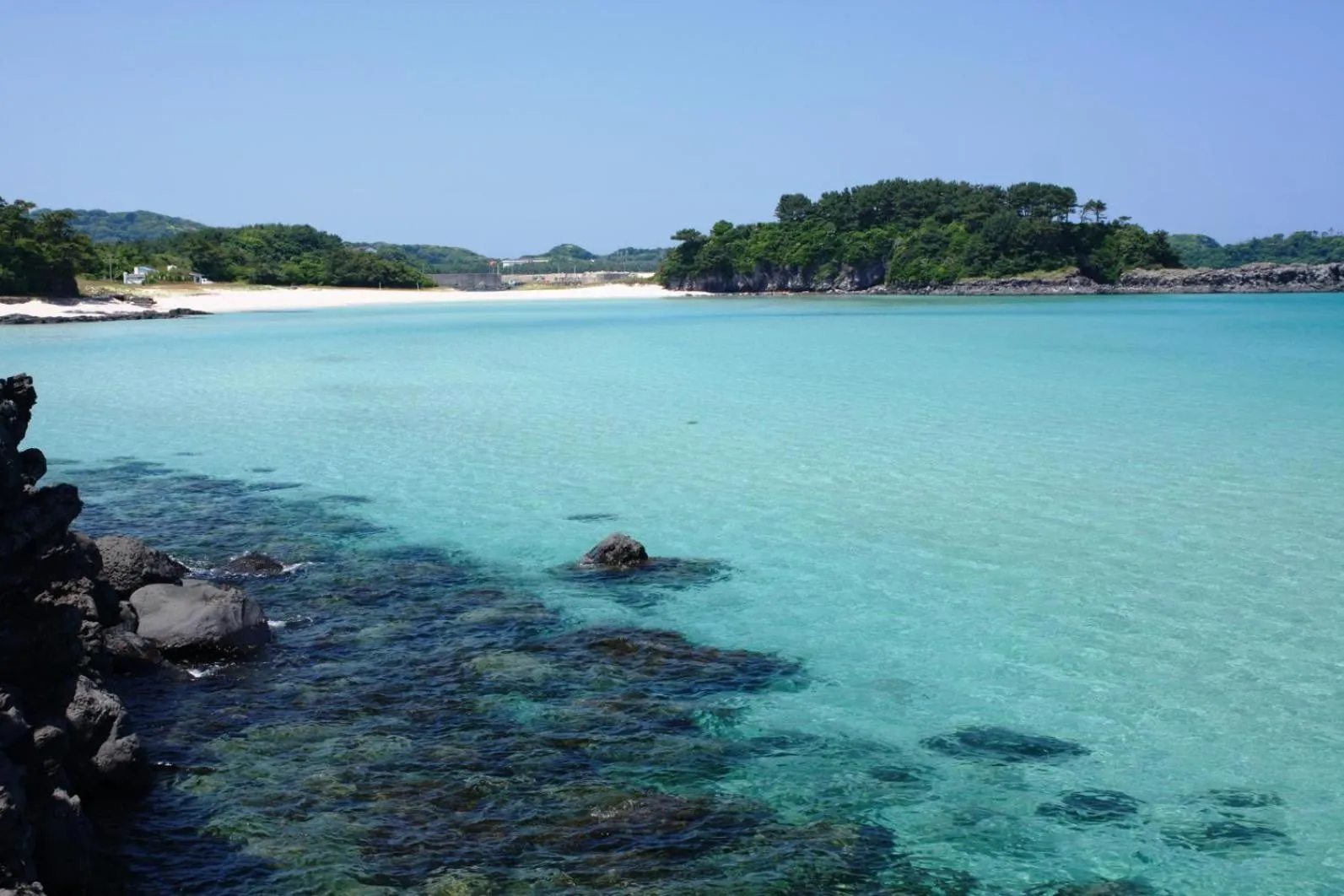 Beach in Iki Marina Hotel