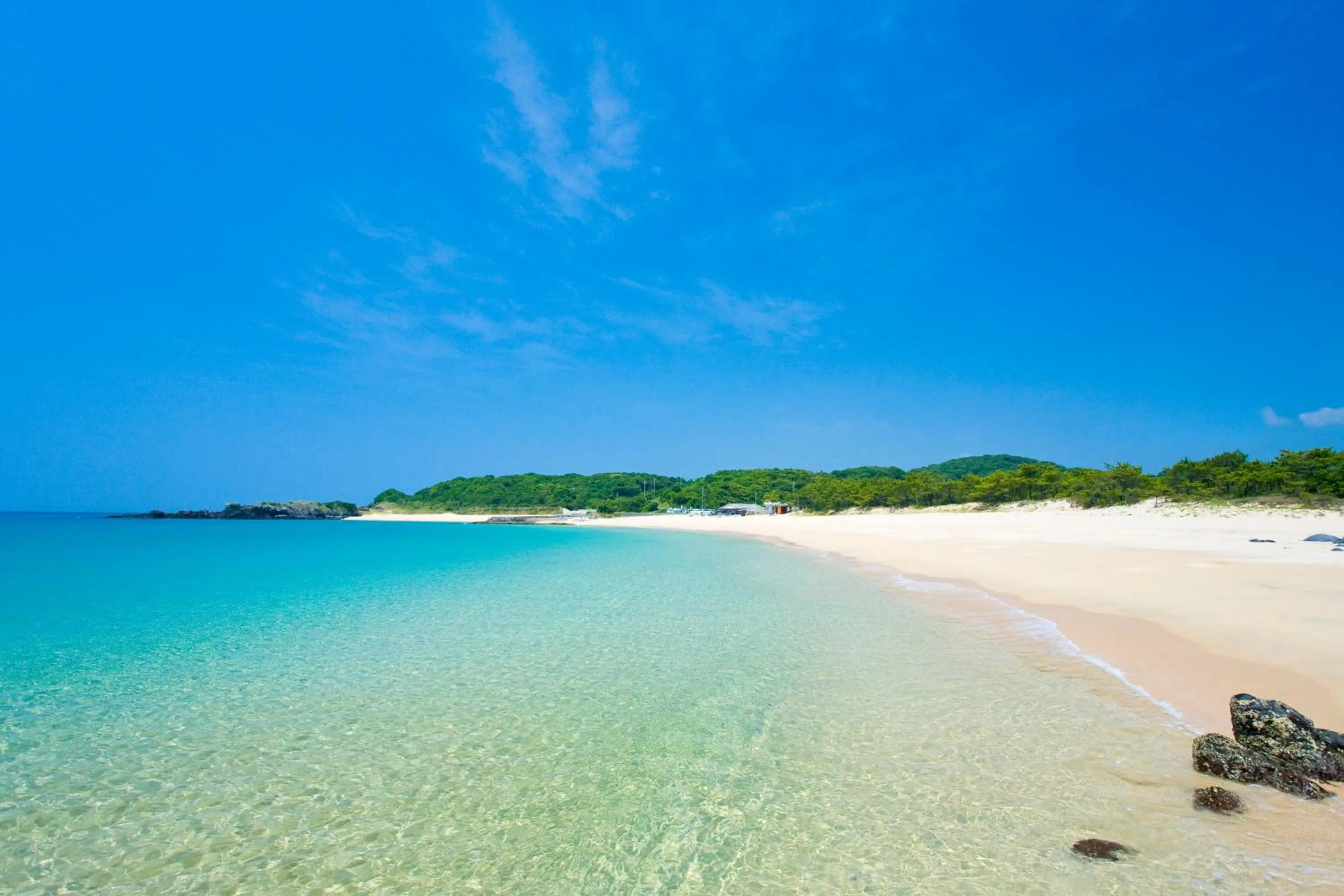 Beach in Iki Marina Hotel