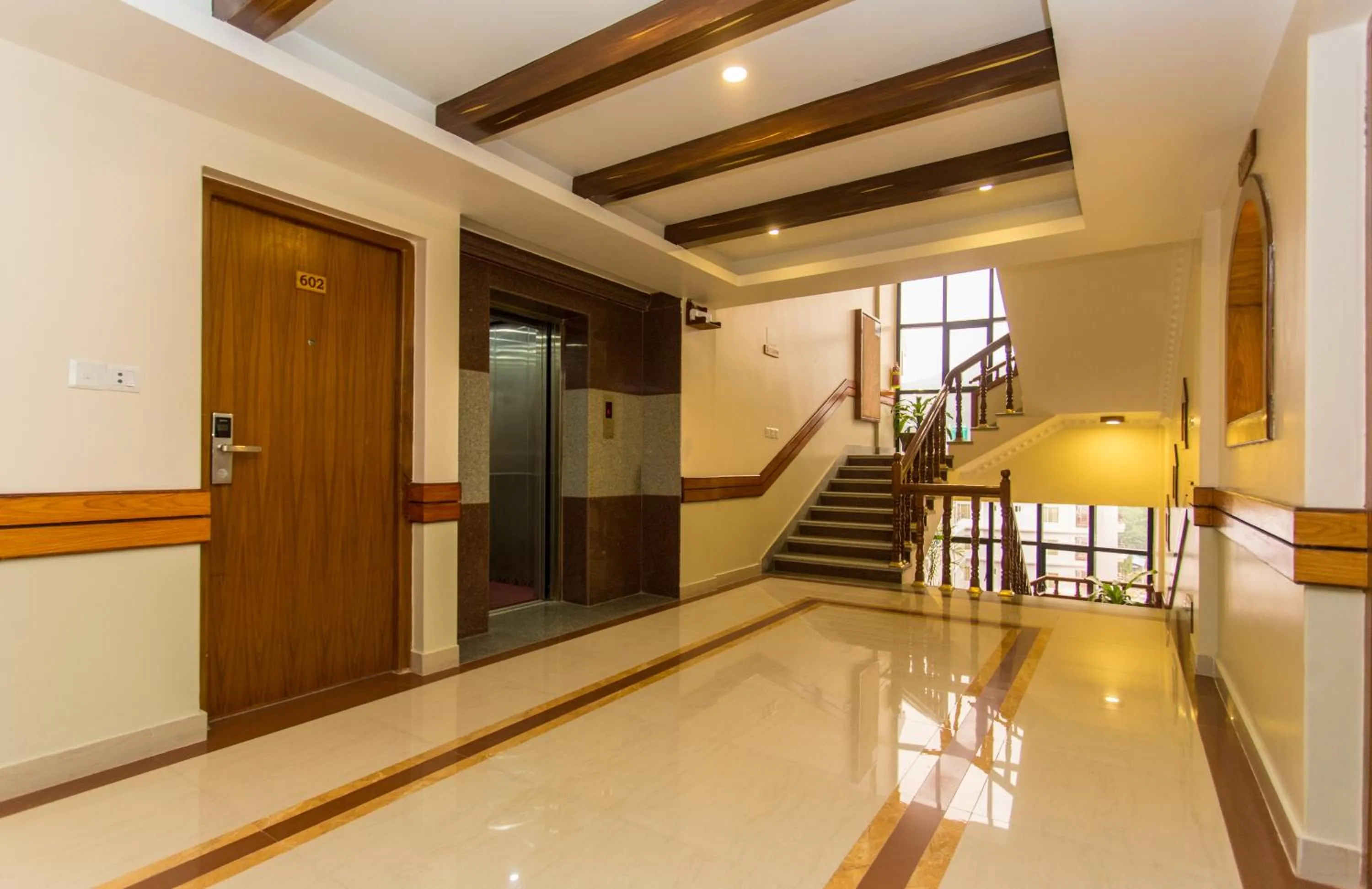 Floor plan in Hotel White Pearl