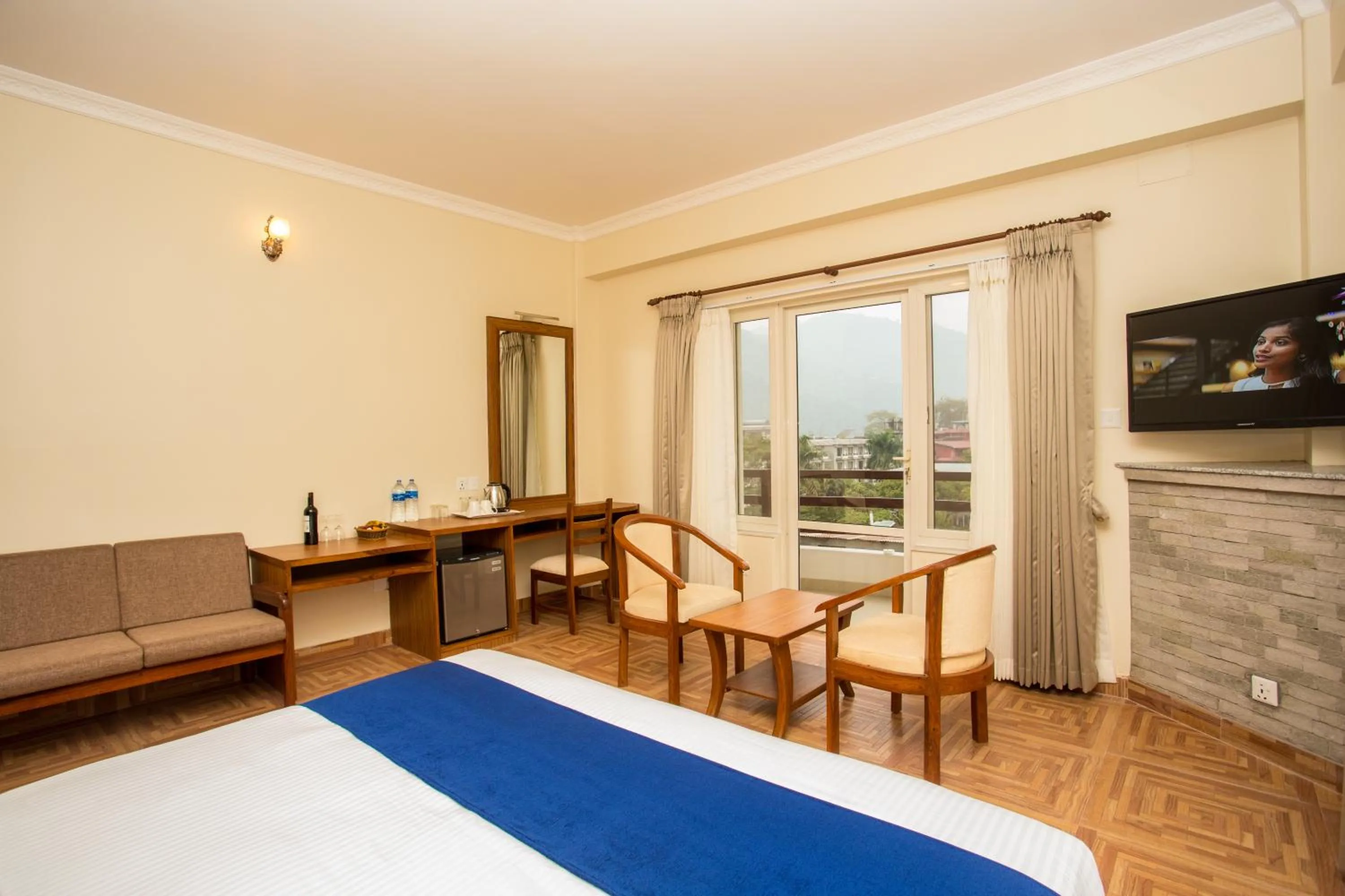 Bedroom, Bed in Hotel White Pearl