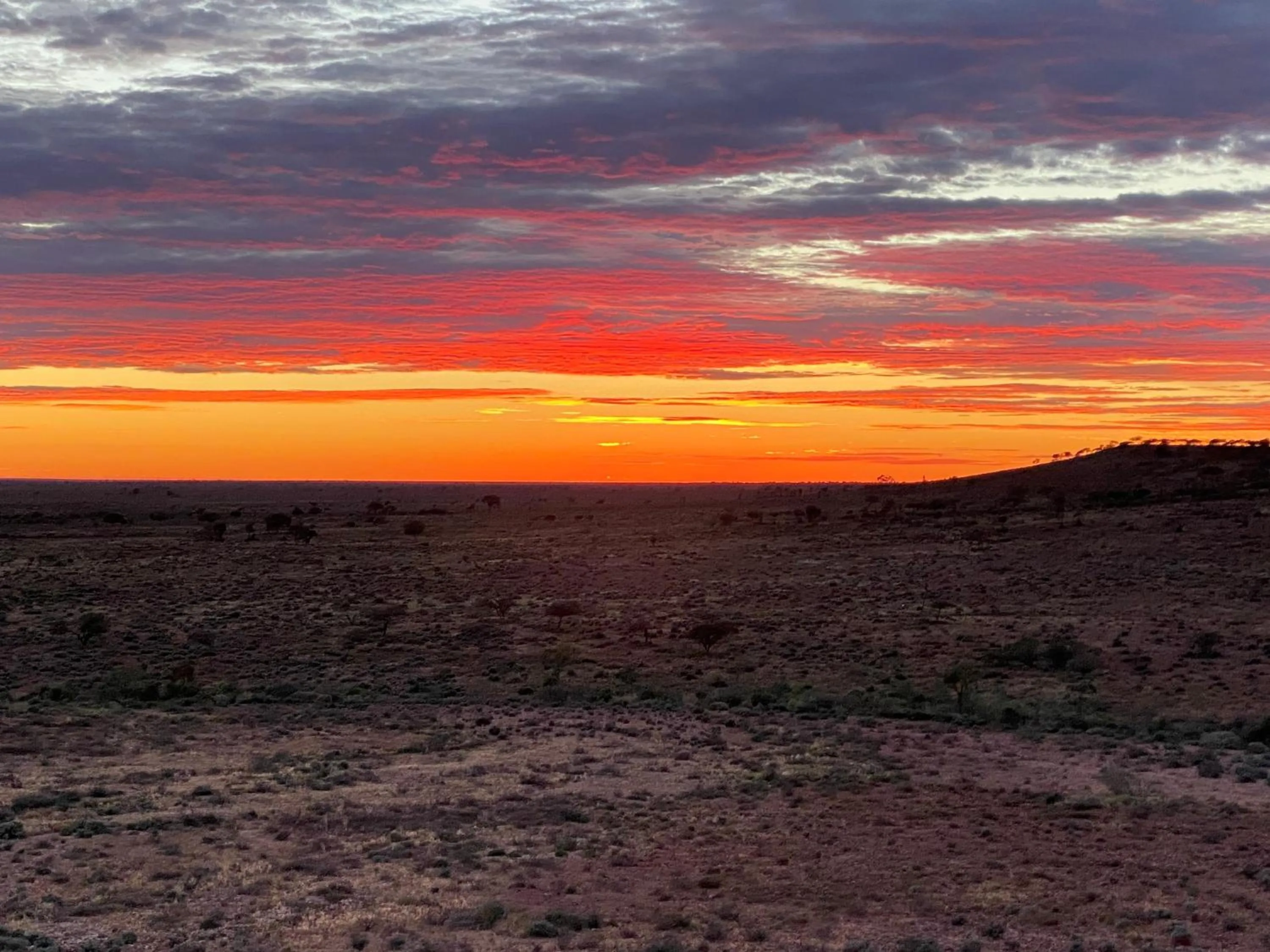 Natural landscape in White Cliffs Underground Motel