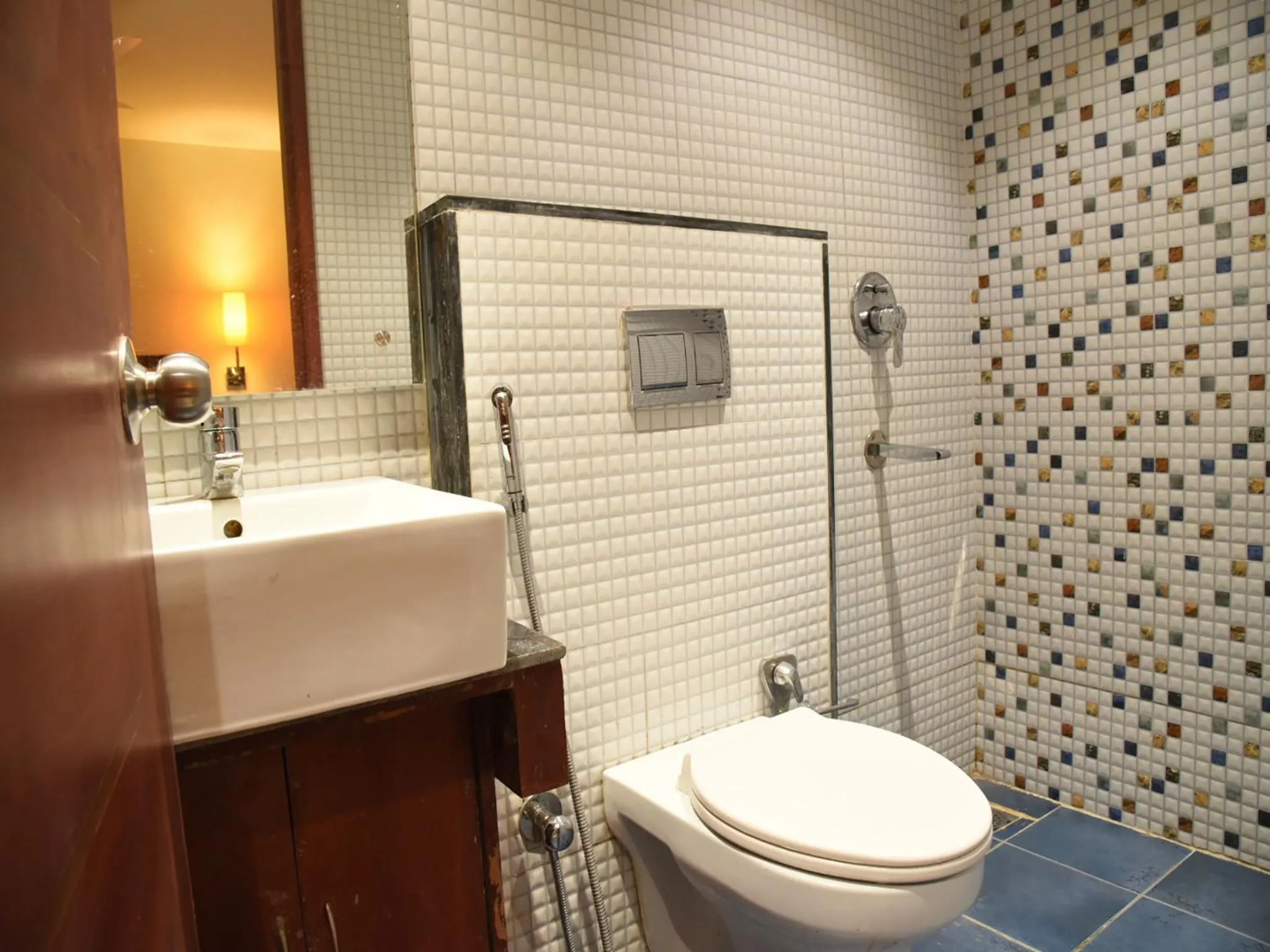 Bathroom in Hotel Nandi