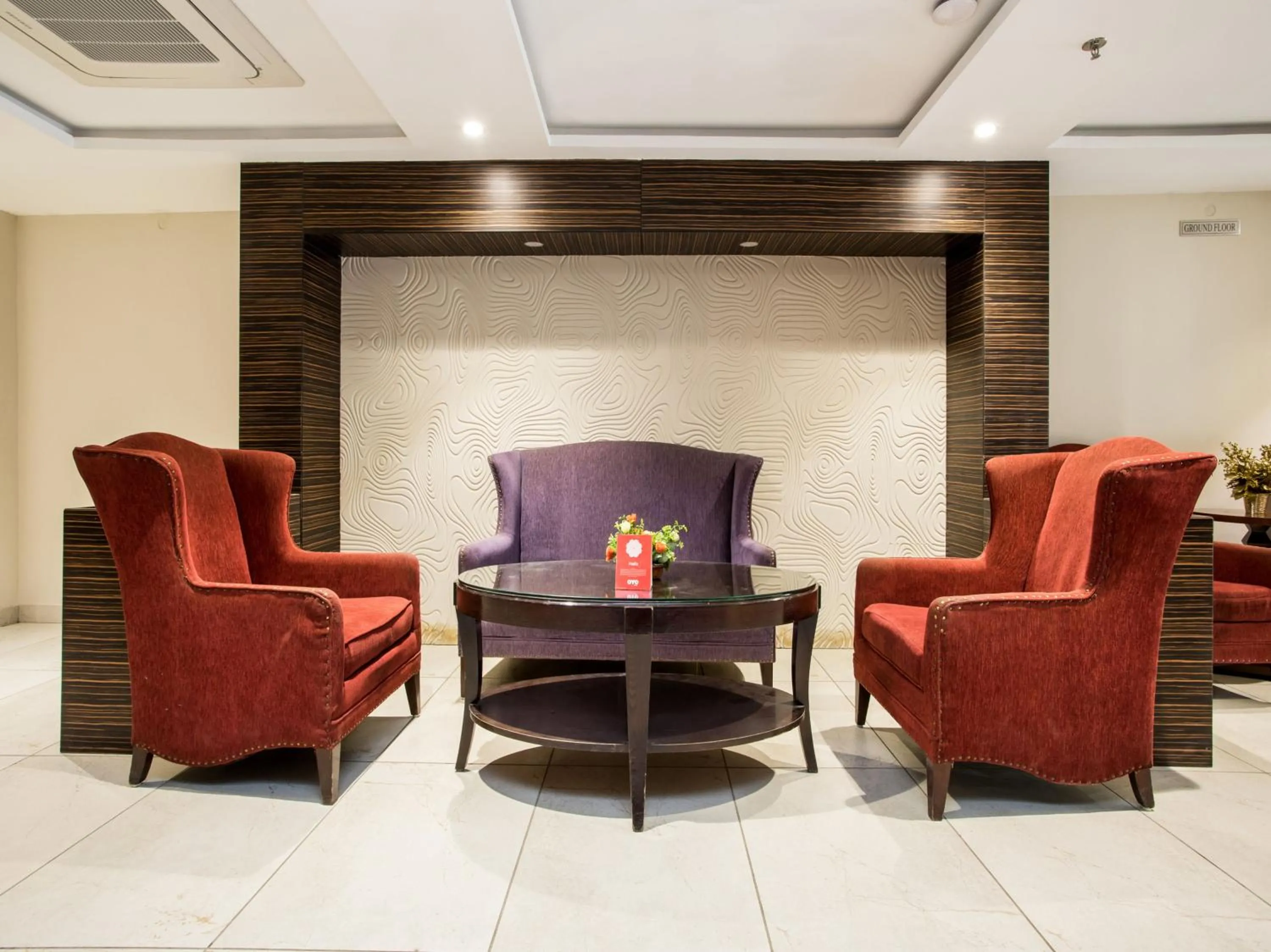 Lobby or reception in Hotel Nandi