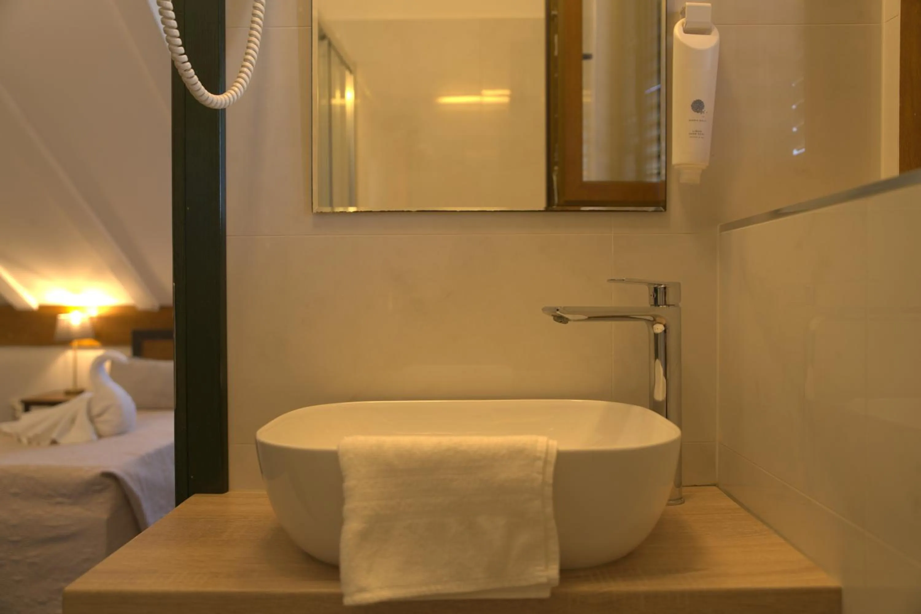 Bed in Hotel Villa Diana