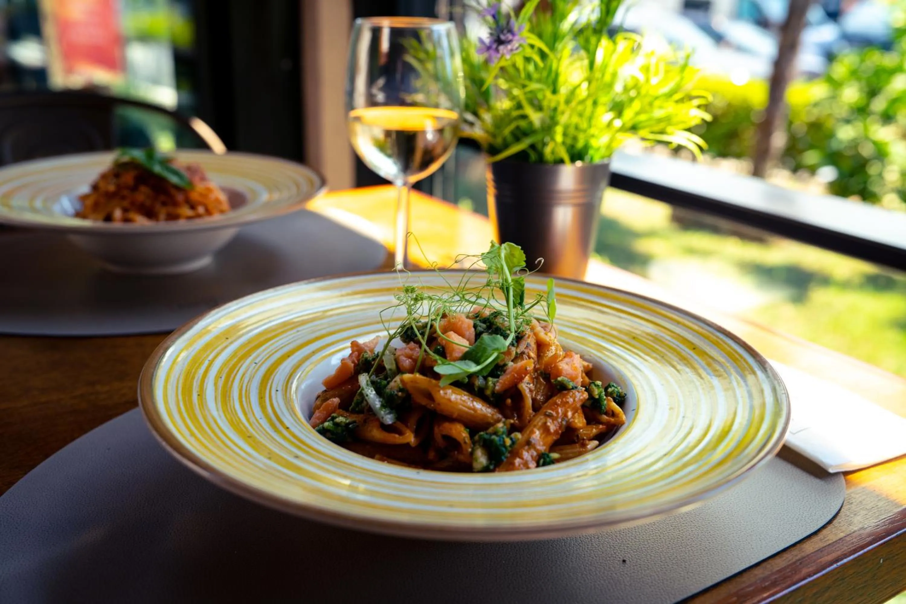 Food and drinks in Hotel Villa Diana