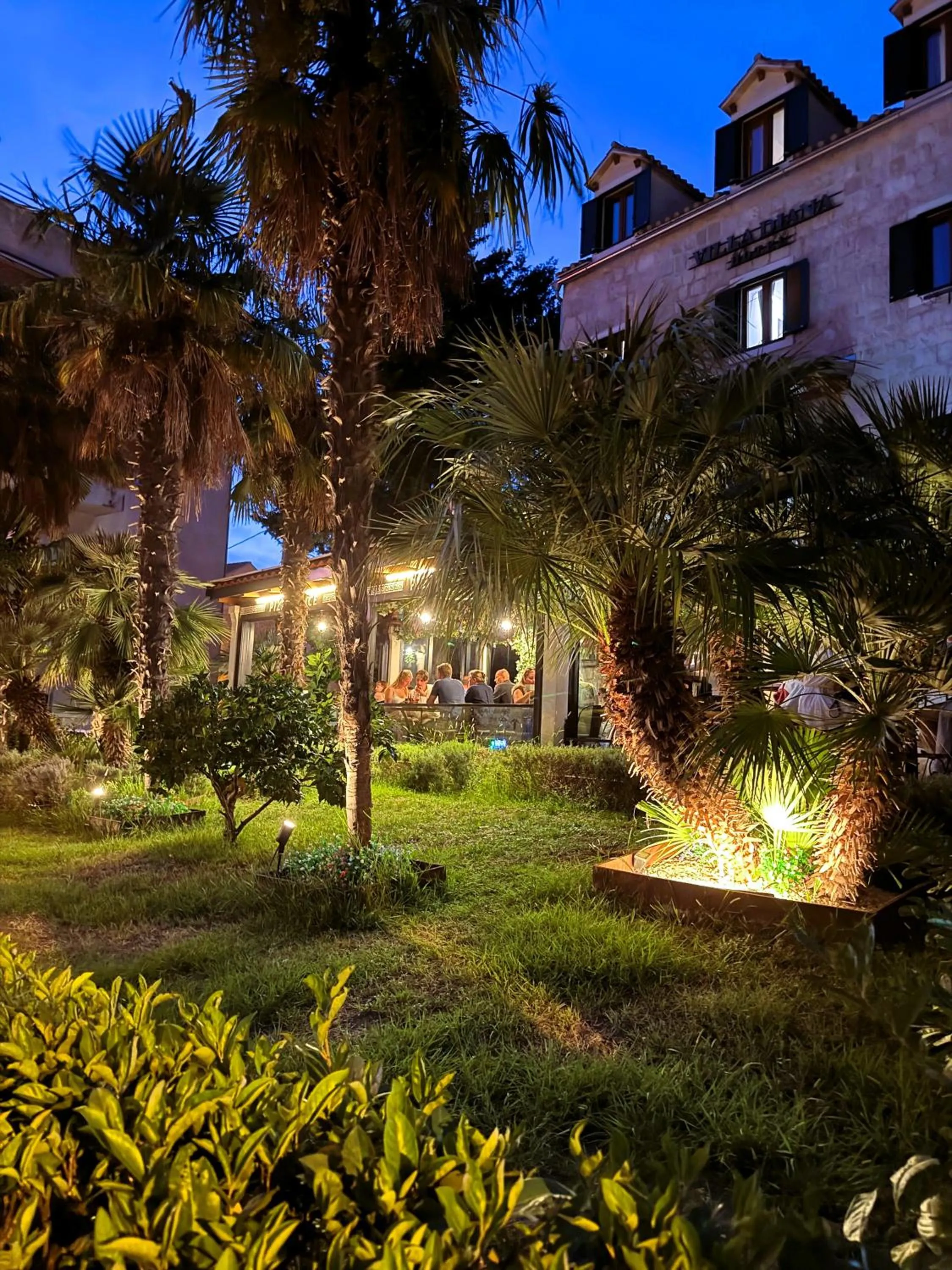 Property building in Hotel Villa Diana