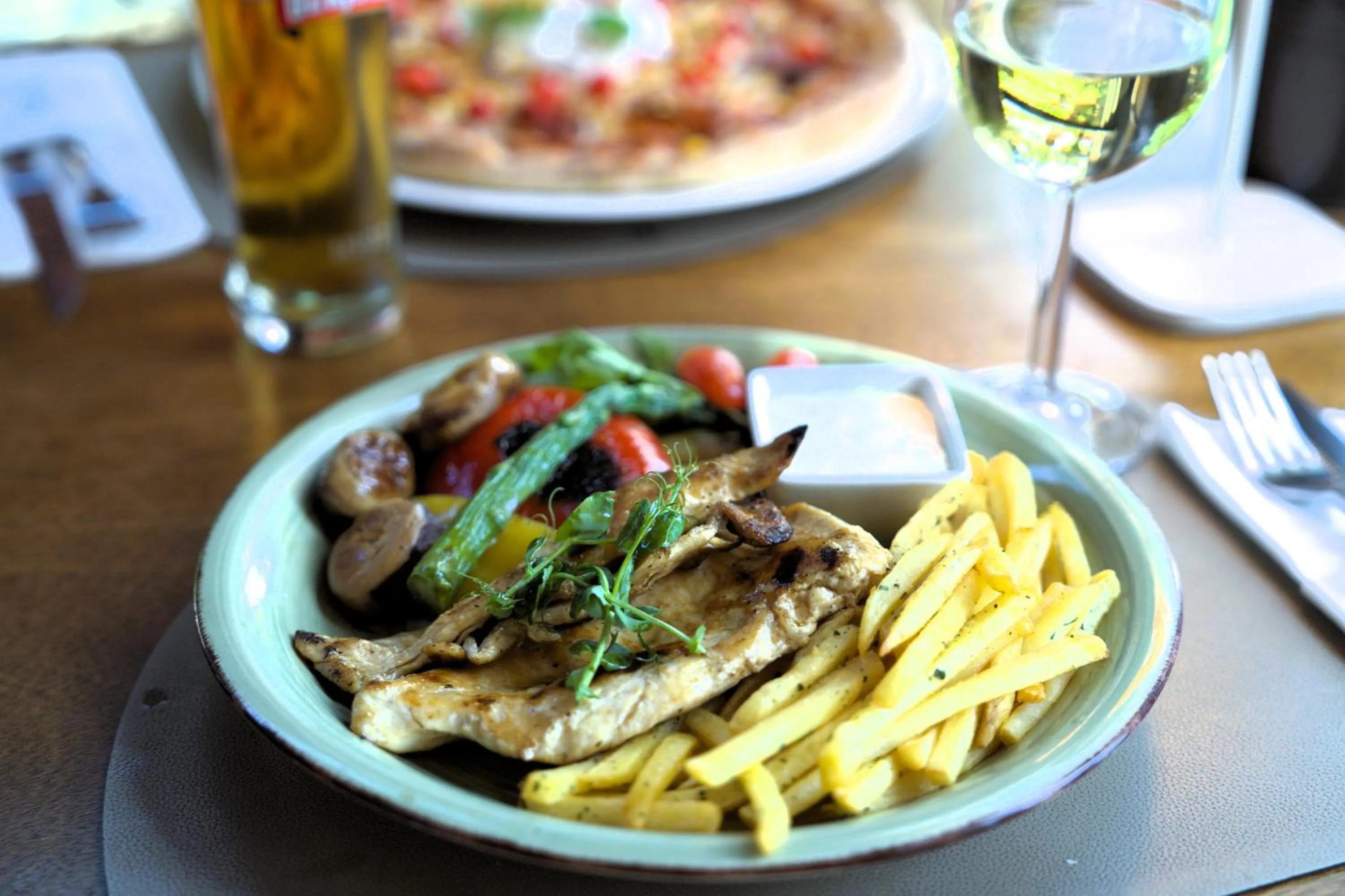 Restaurant/places to eat in Hotel Villa Diana