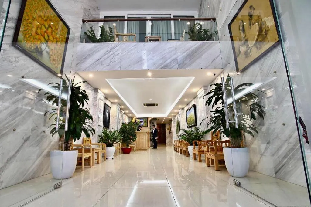 Lobby or reception in Blue Hanoi Hotel