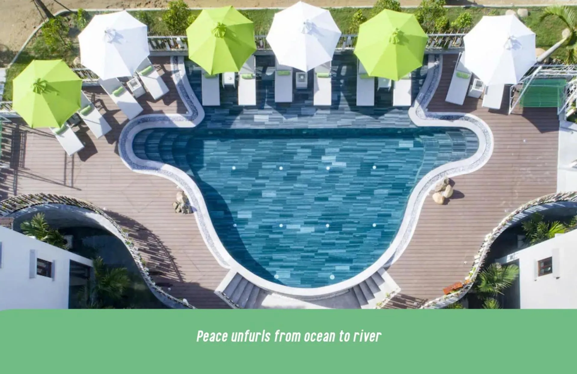 Swimming pool in Elites Riverside Hotel & Spa Hoi An