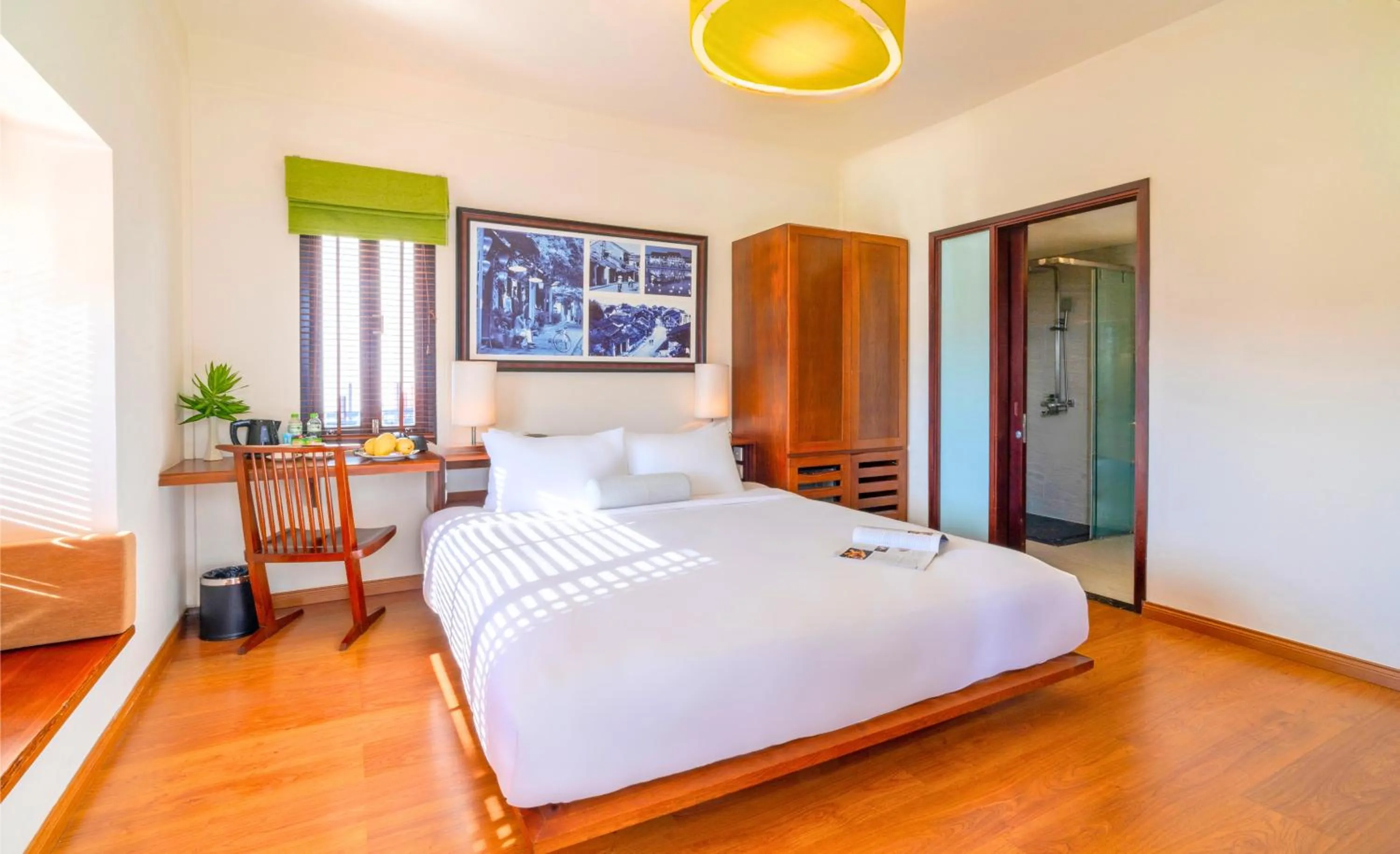 Bed in Elites Riverside Hotel & Spa Hoi An