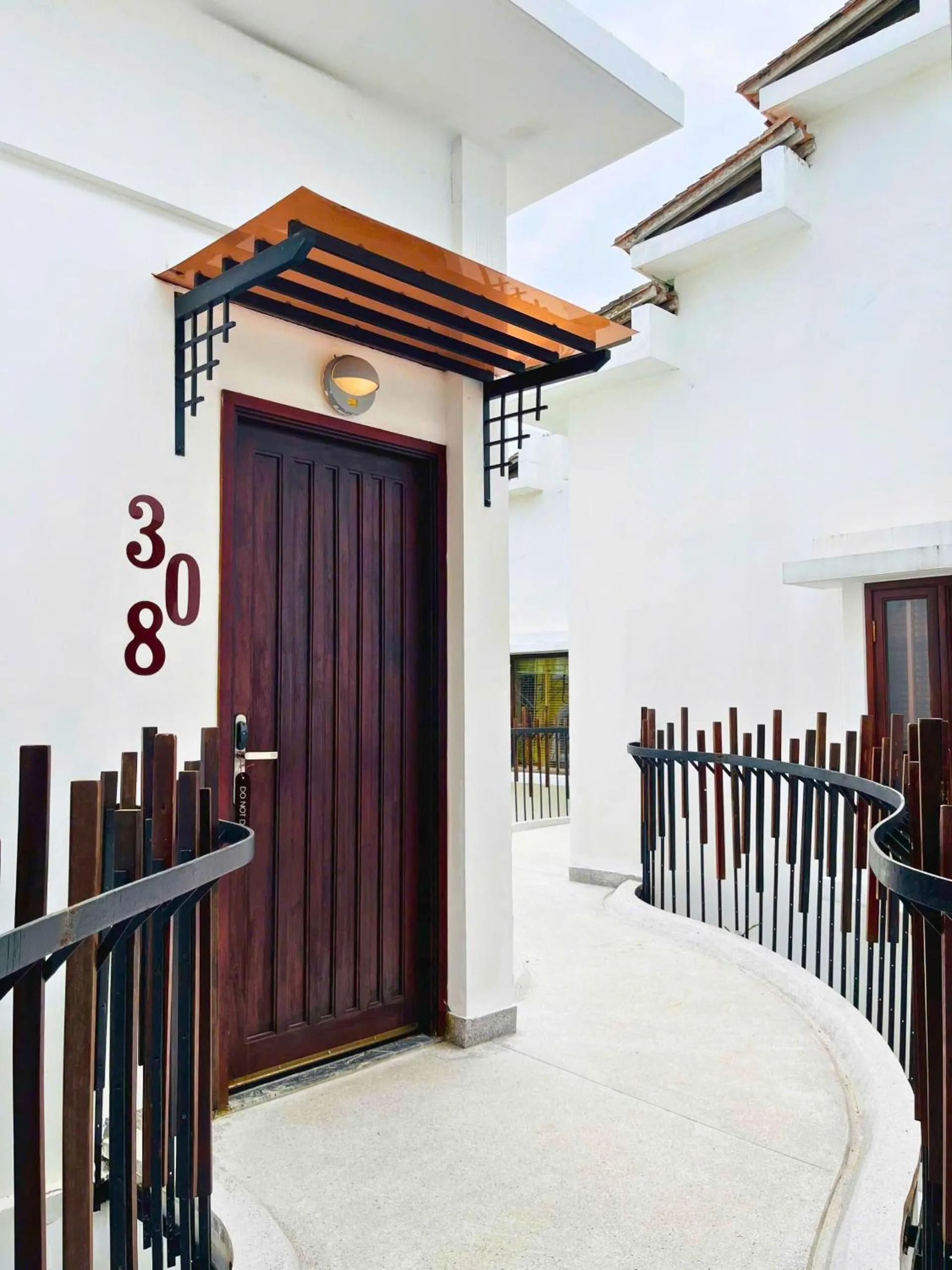 Balcony/Terrace in Elites Riverside Hotel & Spa Hoi An