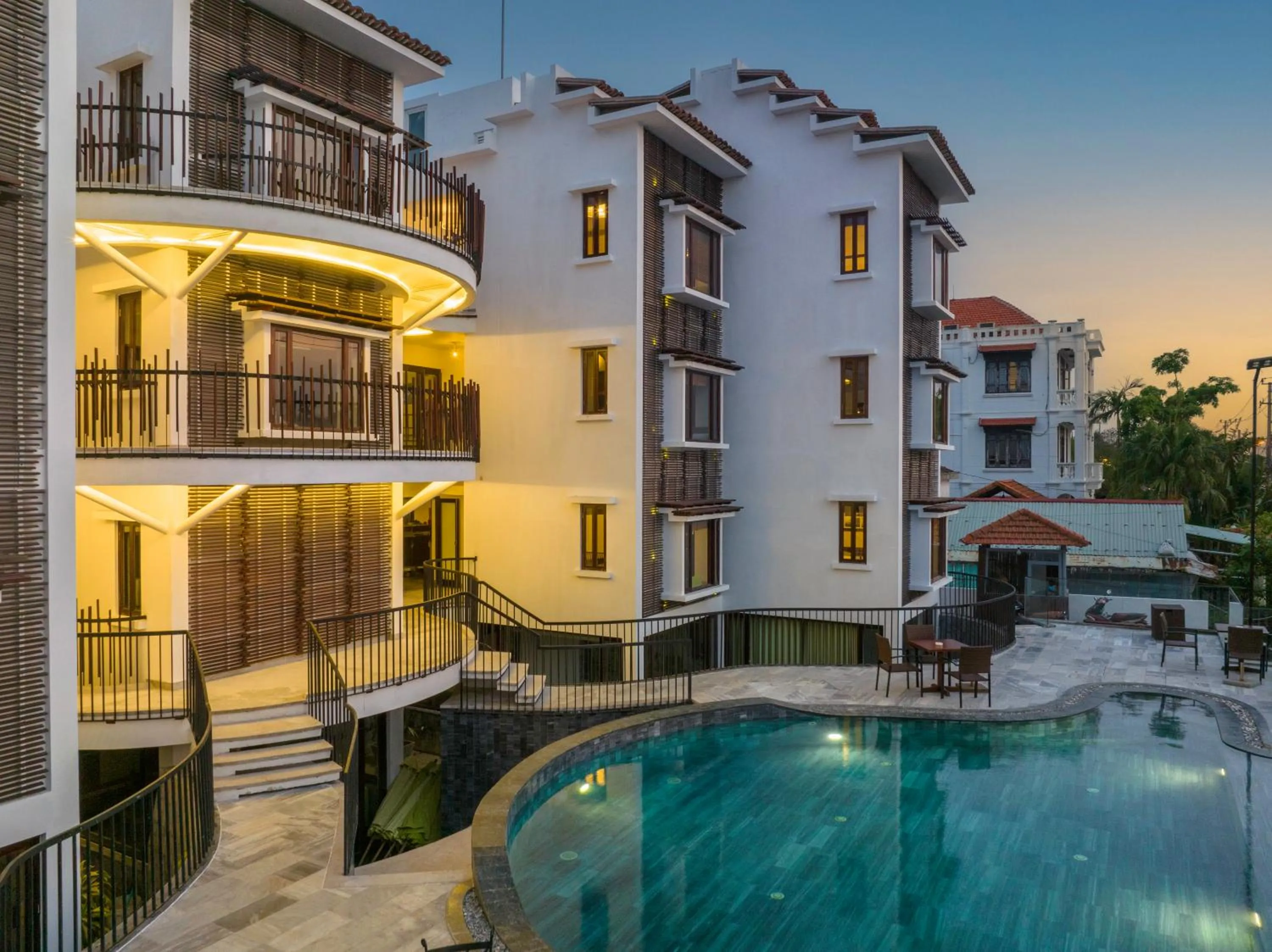 Property building in Elites Riverside Hotel & Spa Hoi An