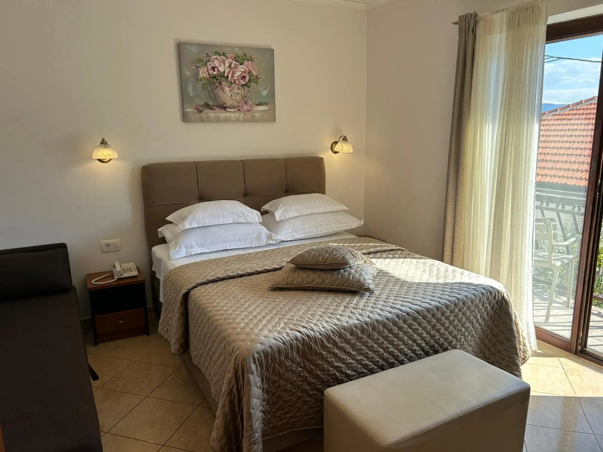 Bed in Hotel Vila Tina