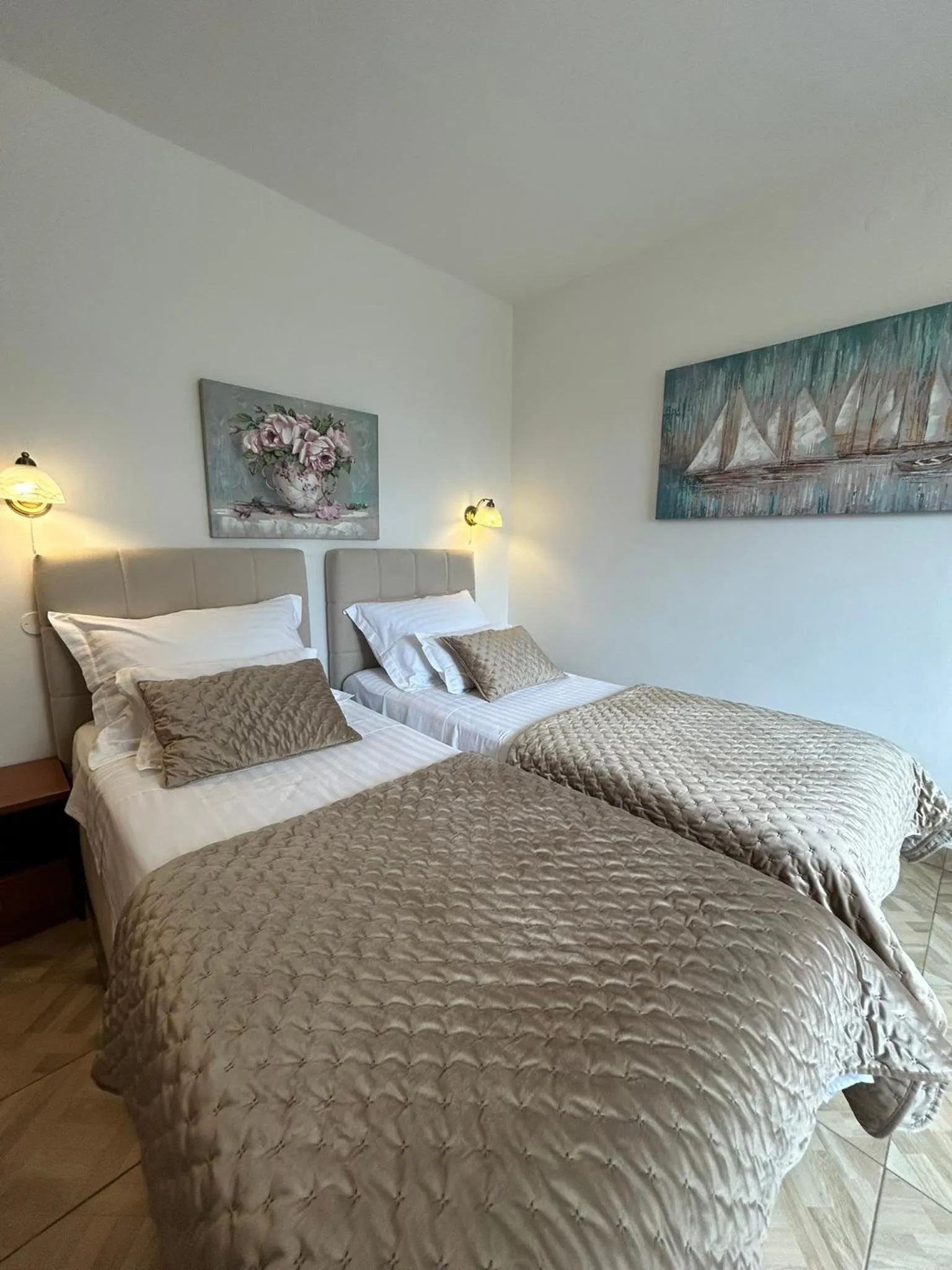 Bed in Hotel Vila Tina