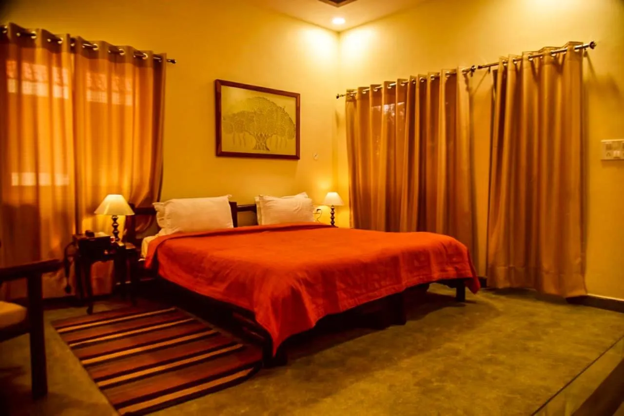 Bedroom, Bed in Syna Tiger Resort Bandhavgarh