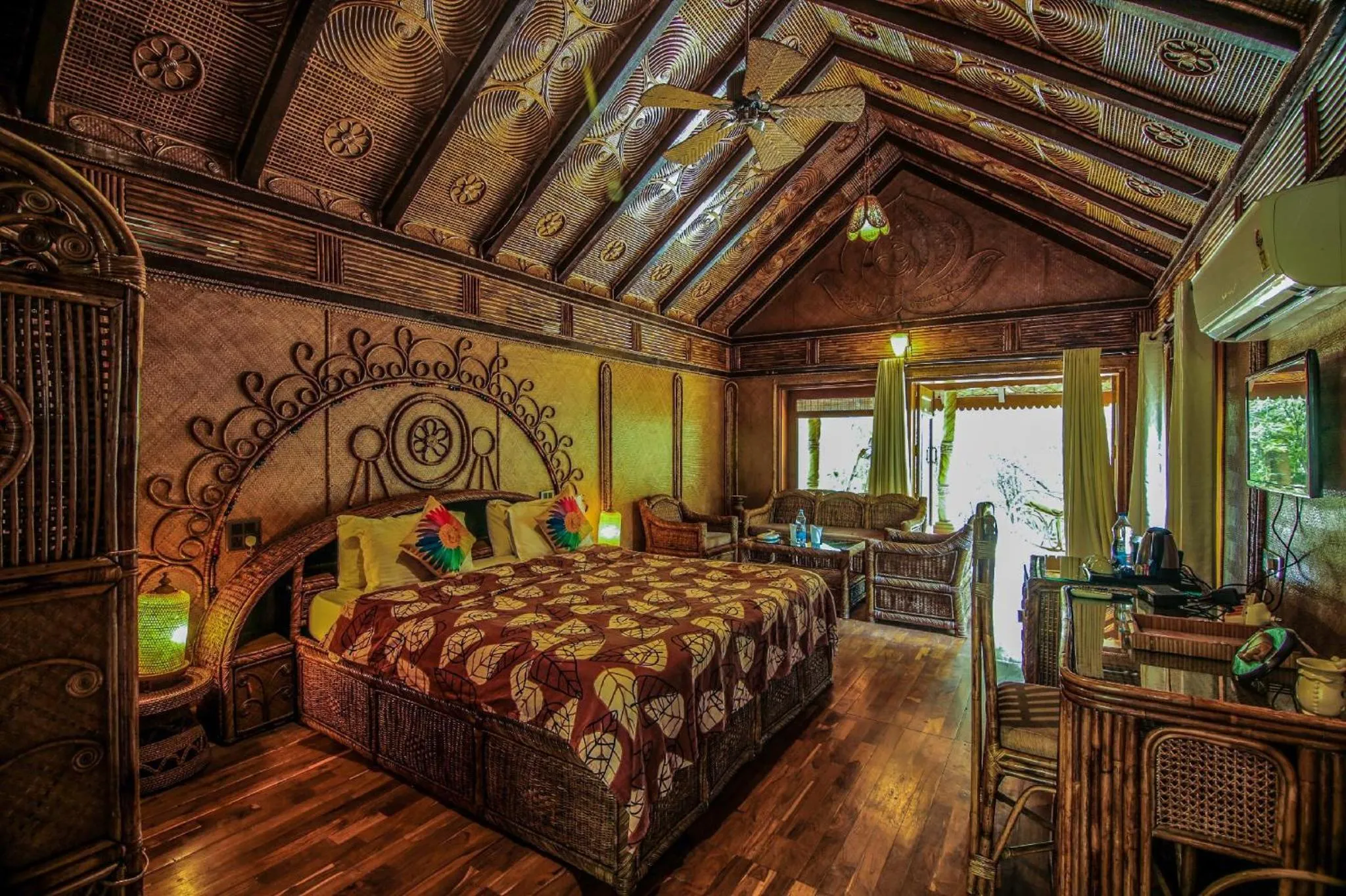 Bedroom, Bed in Syna Tiger Resort Bandhavgarh