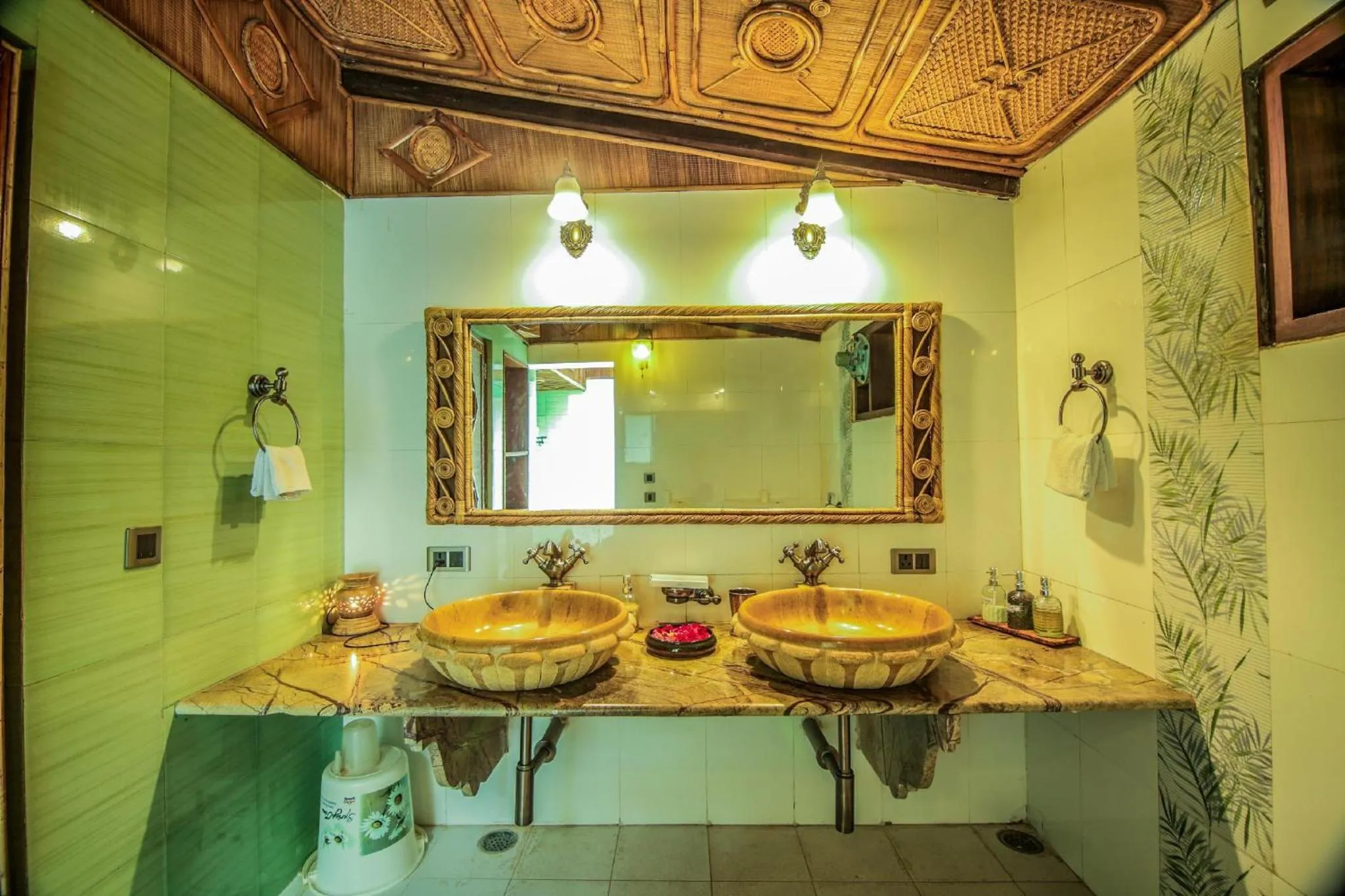 Bathroom in Syna Tiger Resort Bandhavgarh