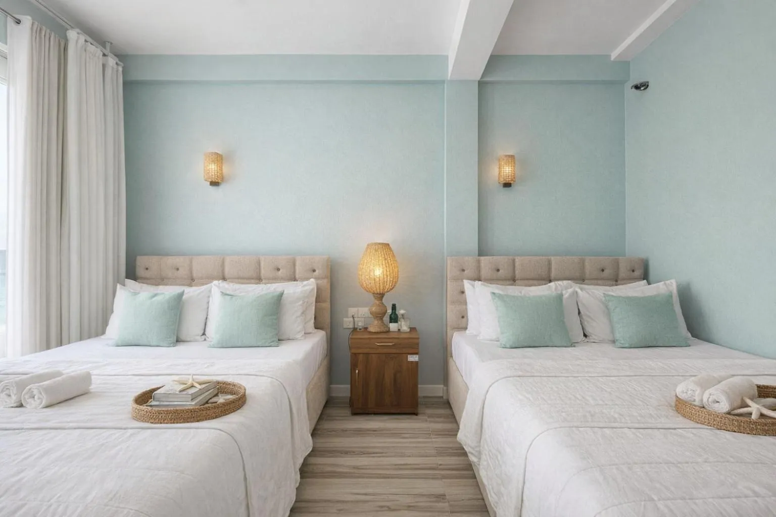 Photo of the whole room, Bed in Dinuda Lagoon Hotel