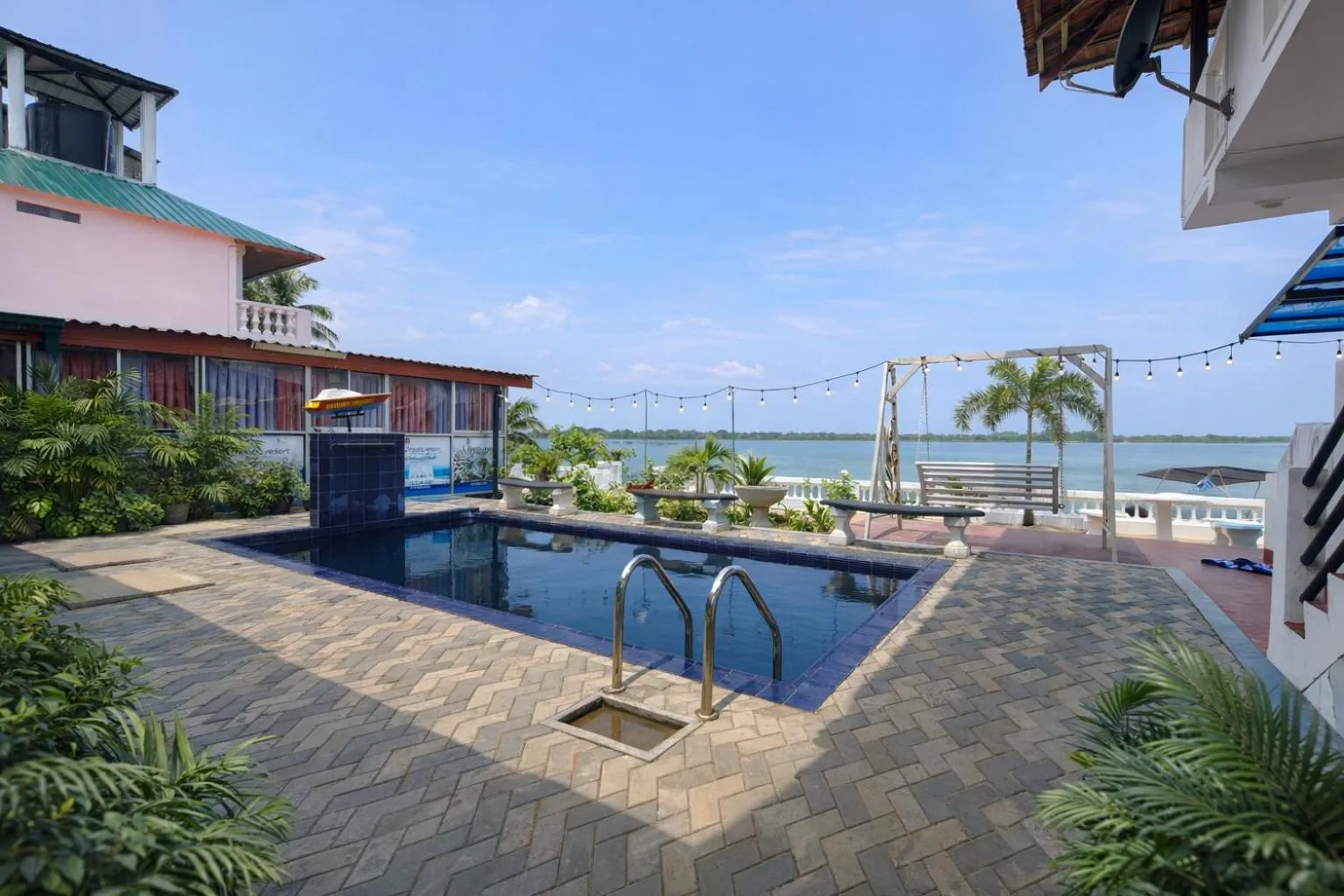 View (from property/room) in Dinuda Lagoon Hotel