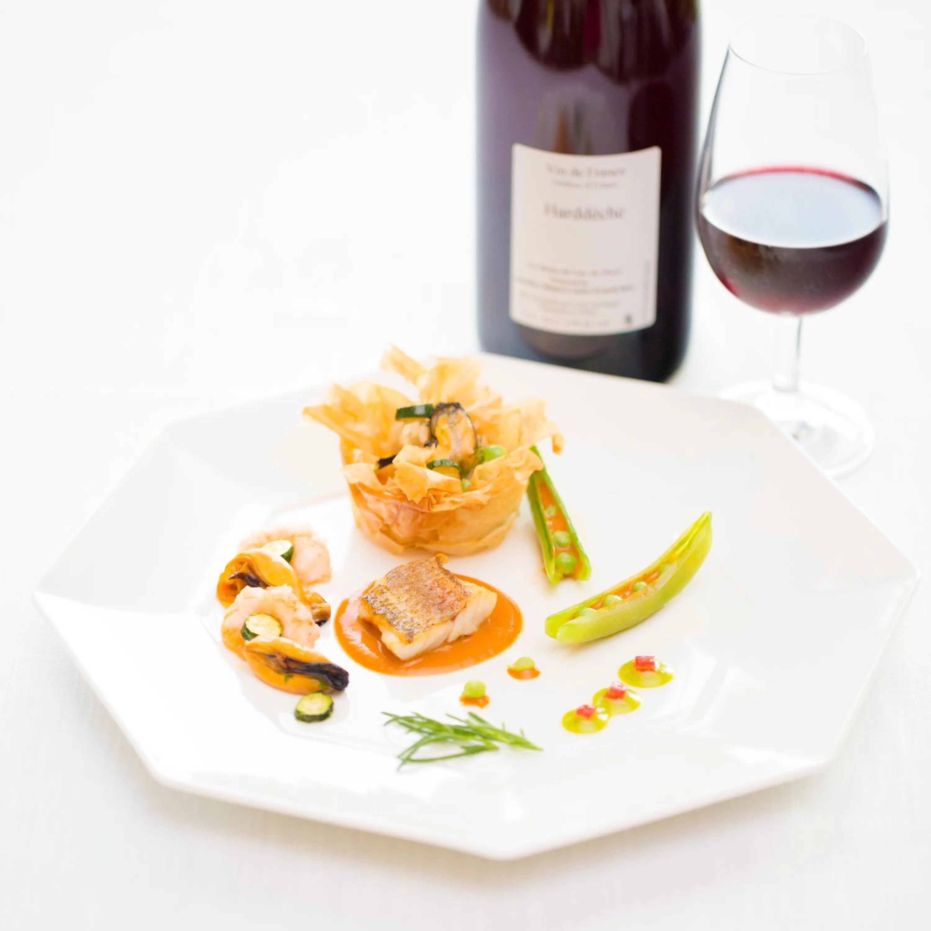 Food and drinks in Guest Villa on the BI-CHI