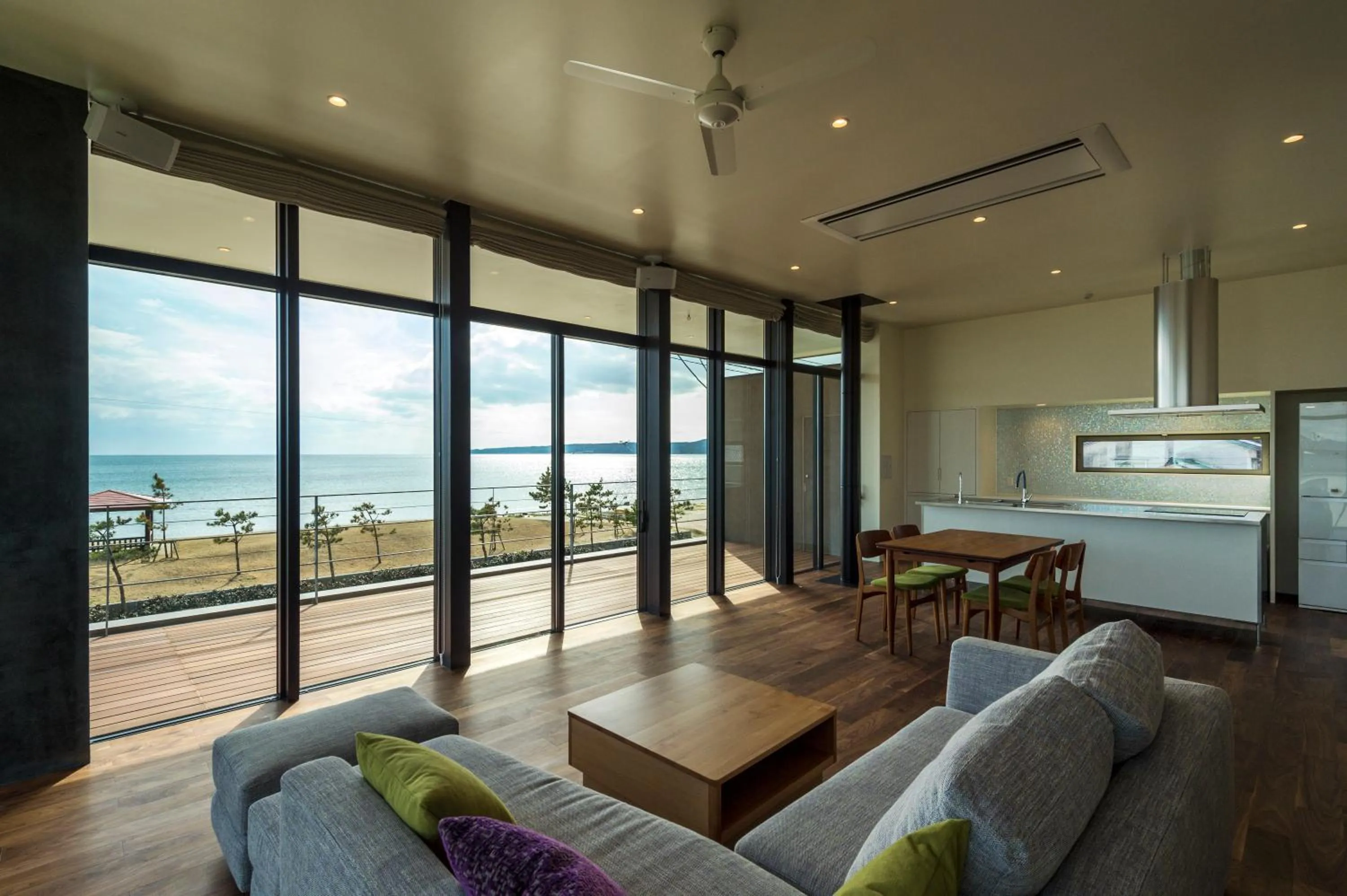 Communal lounge/ TV room in Guest Villa on the BI-CHI