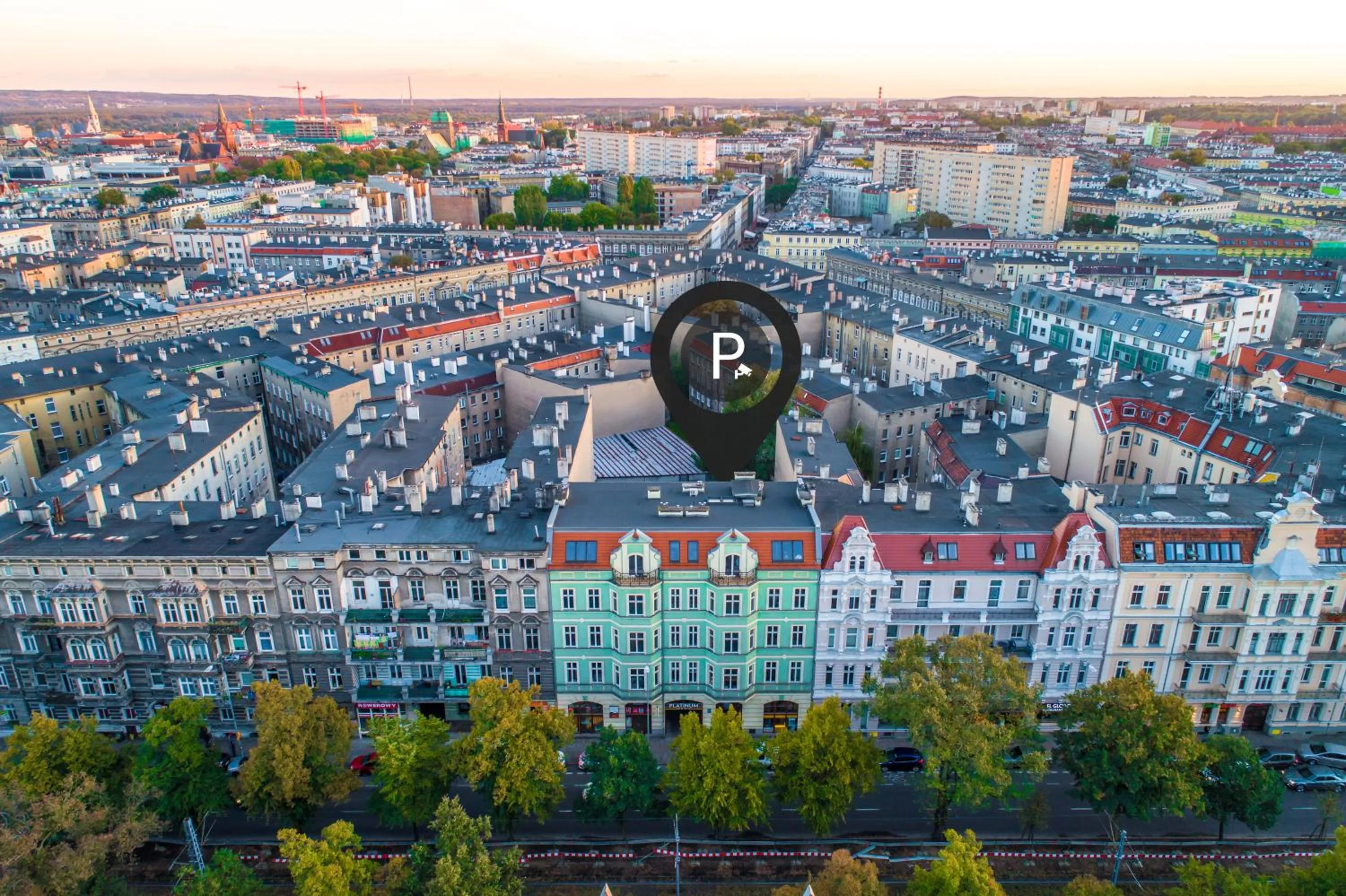 Street view in Aparthotel Platinum