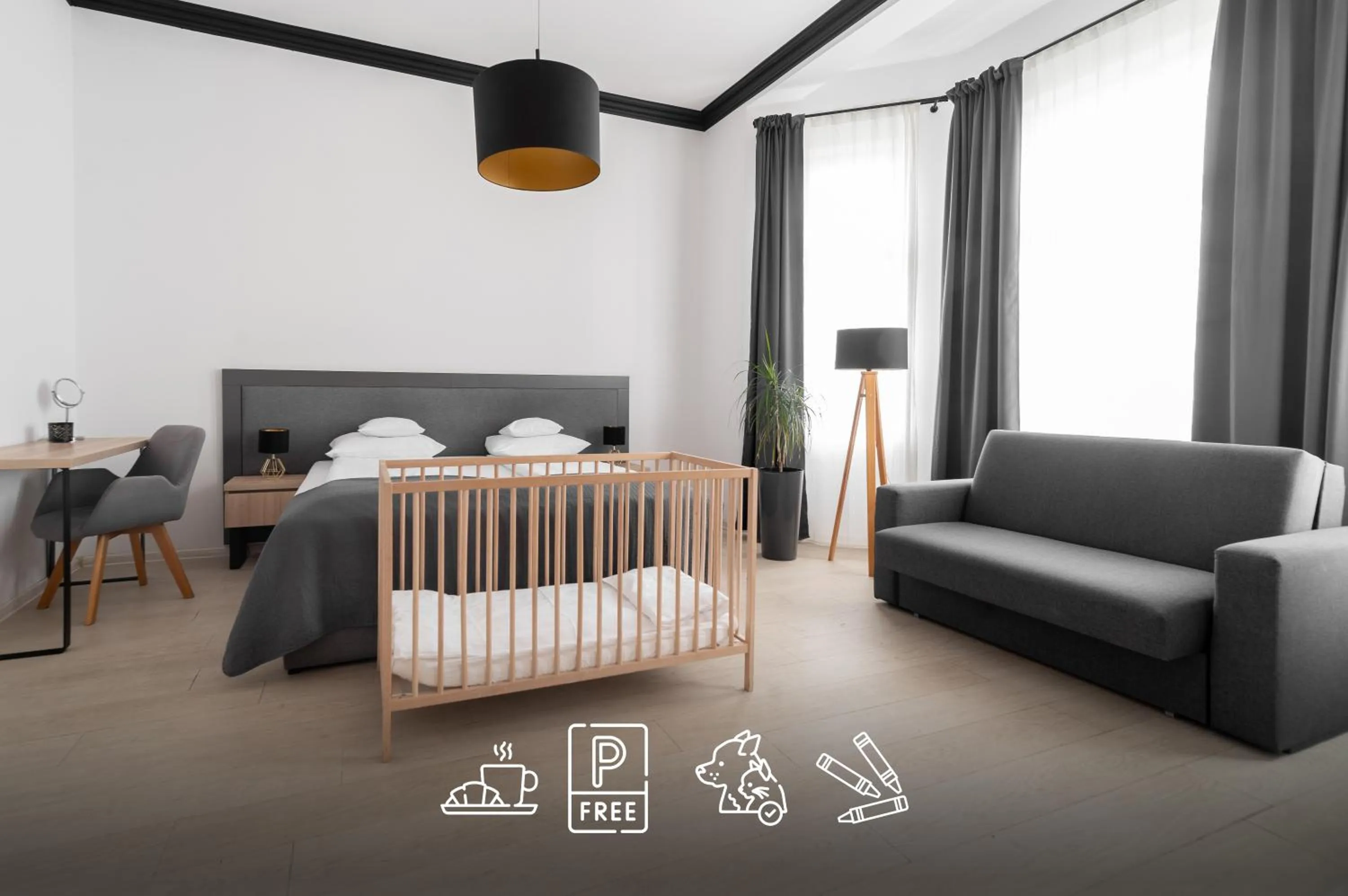 Photo of the whole room, Bed in Aparthotel Platinum