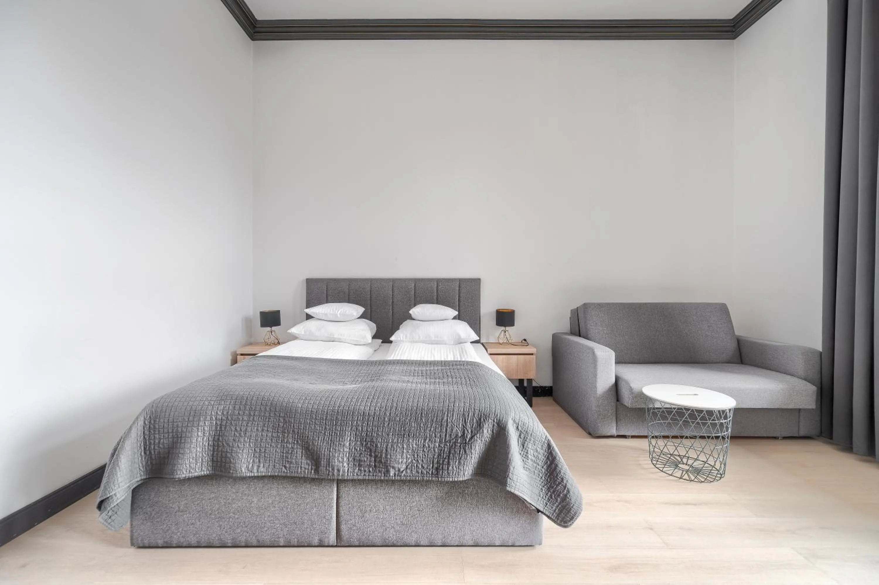 Bed in Aparthotel Platinum