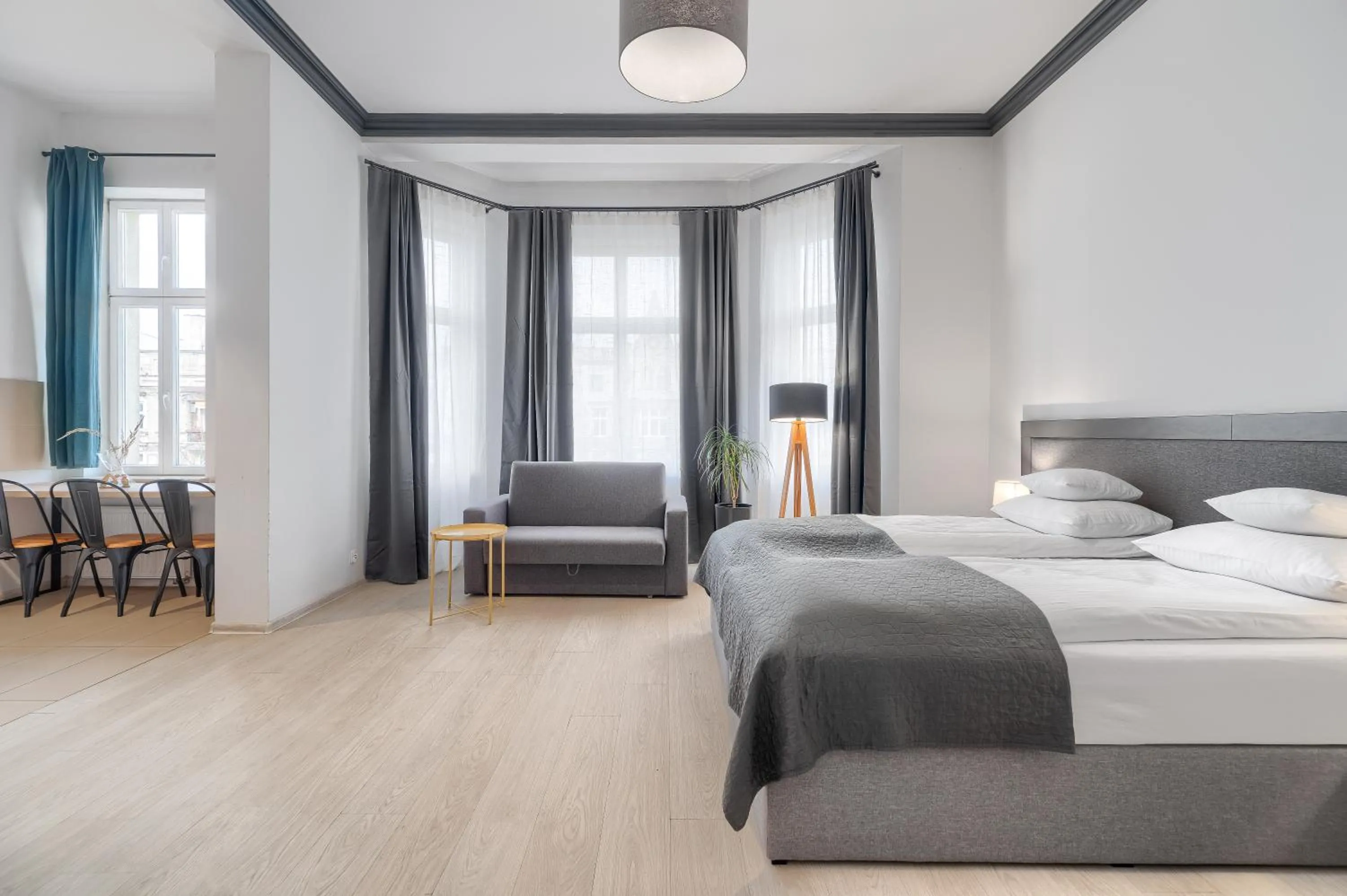 Bed in Aparthotel Platinum