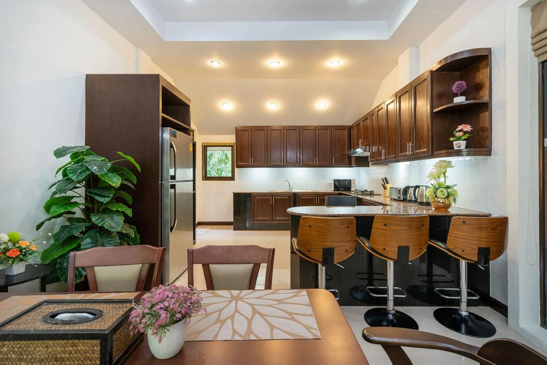 Kitchen or kitchenette in Boutique Resort Private Pool Villa - SHA Extra Plus