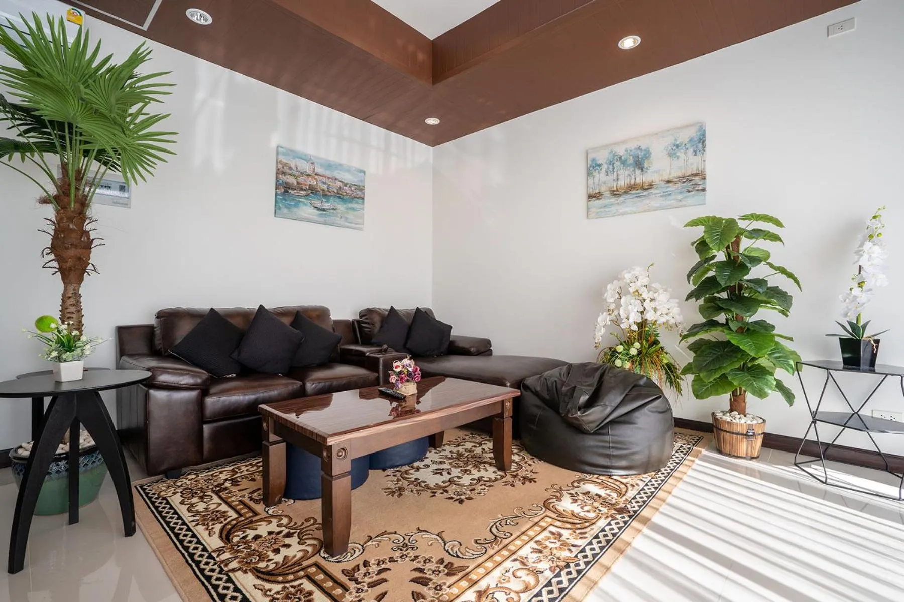 Living room in Boutique Resort Private Pool Villa - SHA Extra Plus