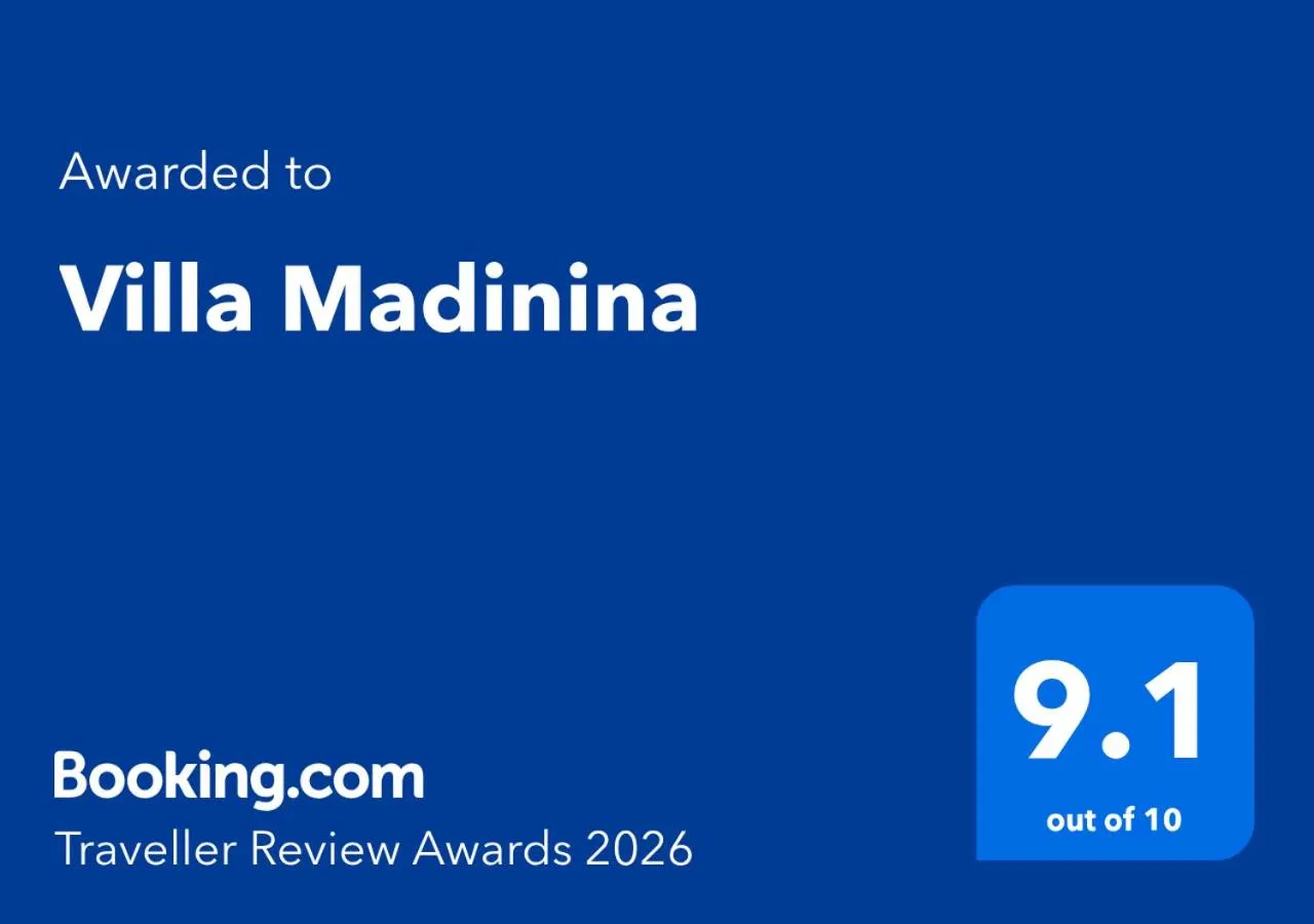 Certificate/Award in Villa Madinina