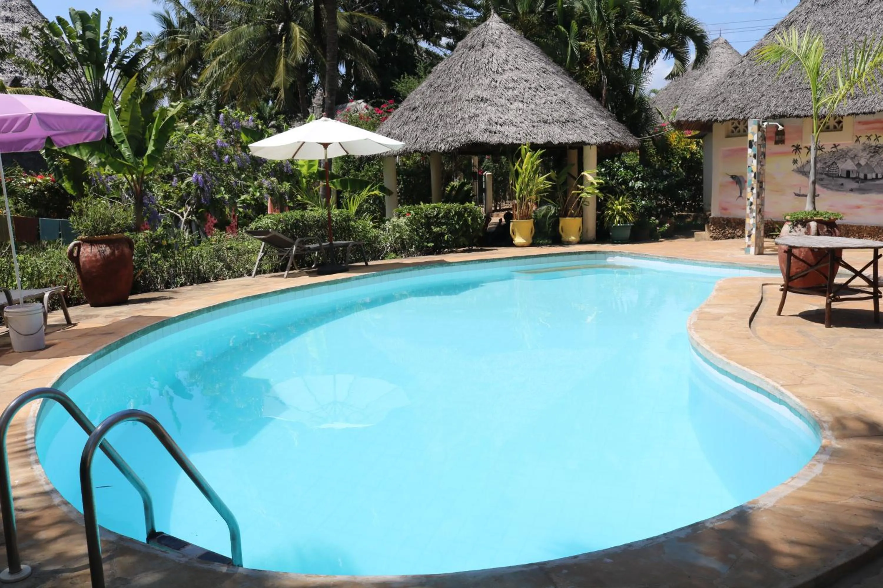 Garden view in Villa Madinina