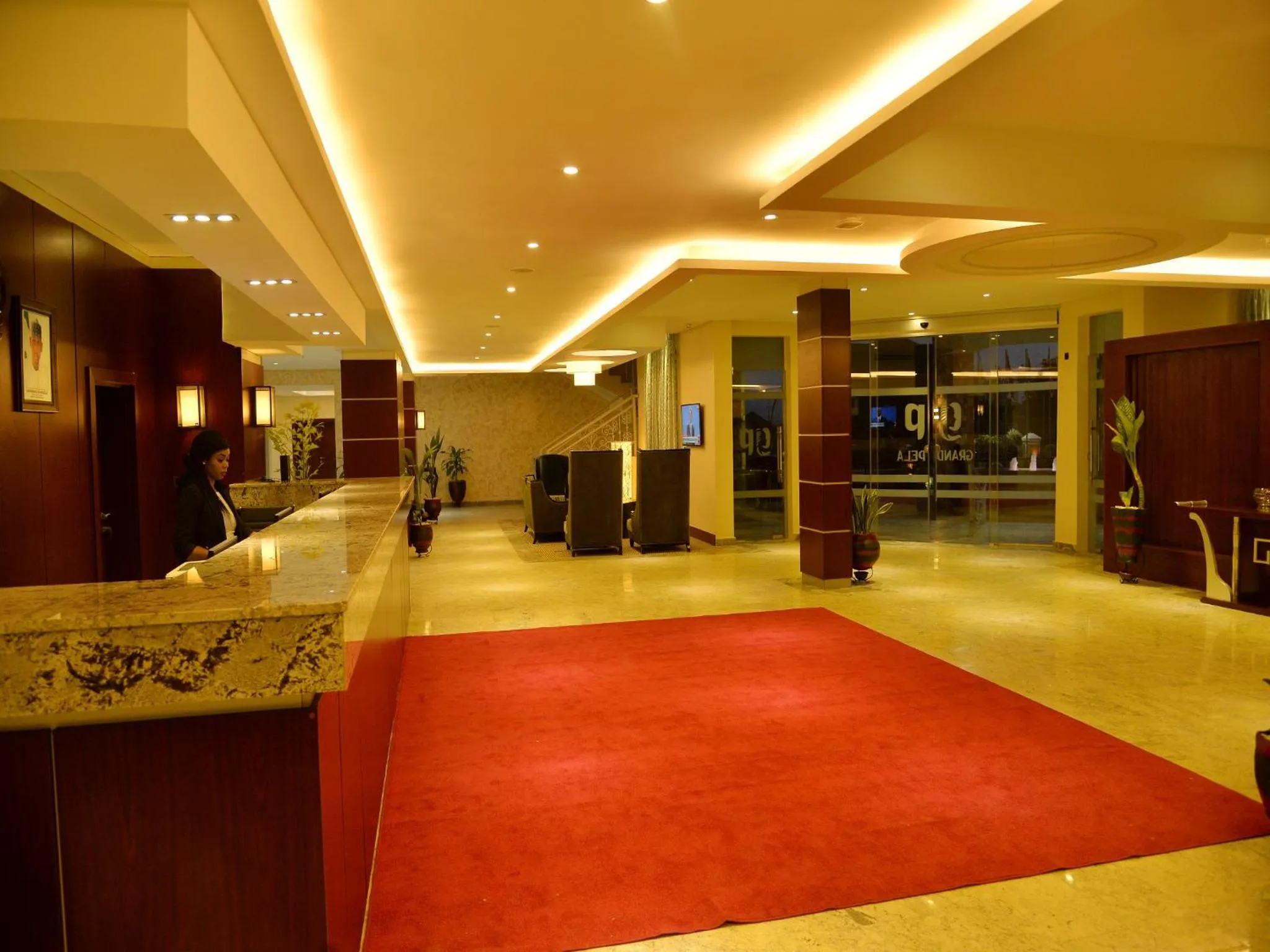 Lobby or reception in Grand Pela Hotel & Suites