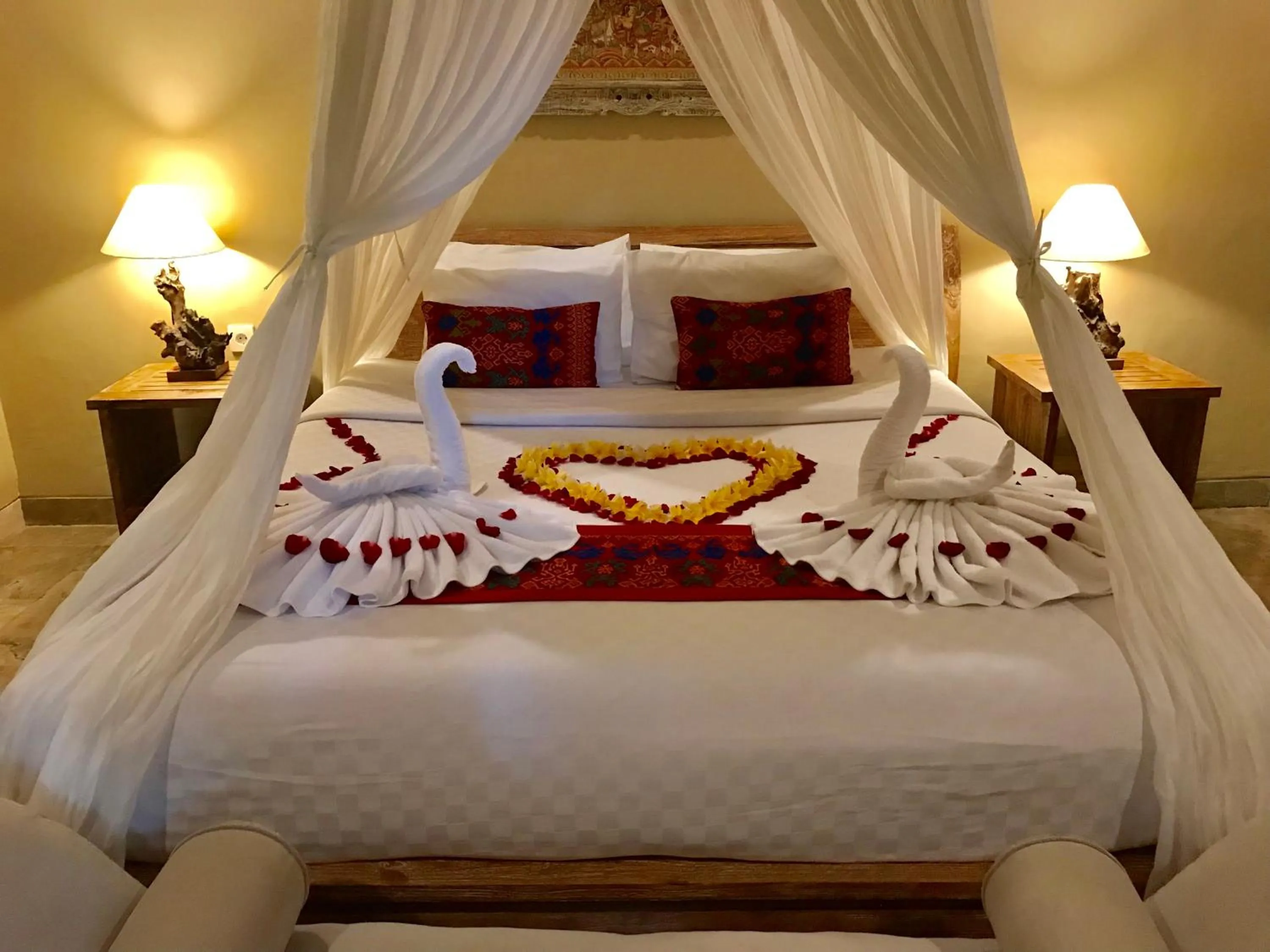 Bed in Kailash Bali