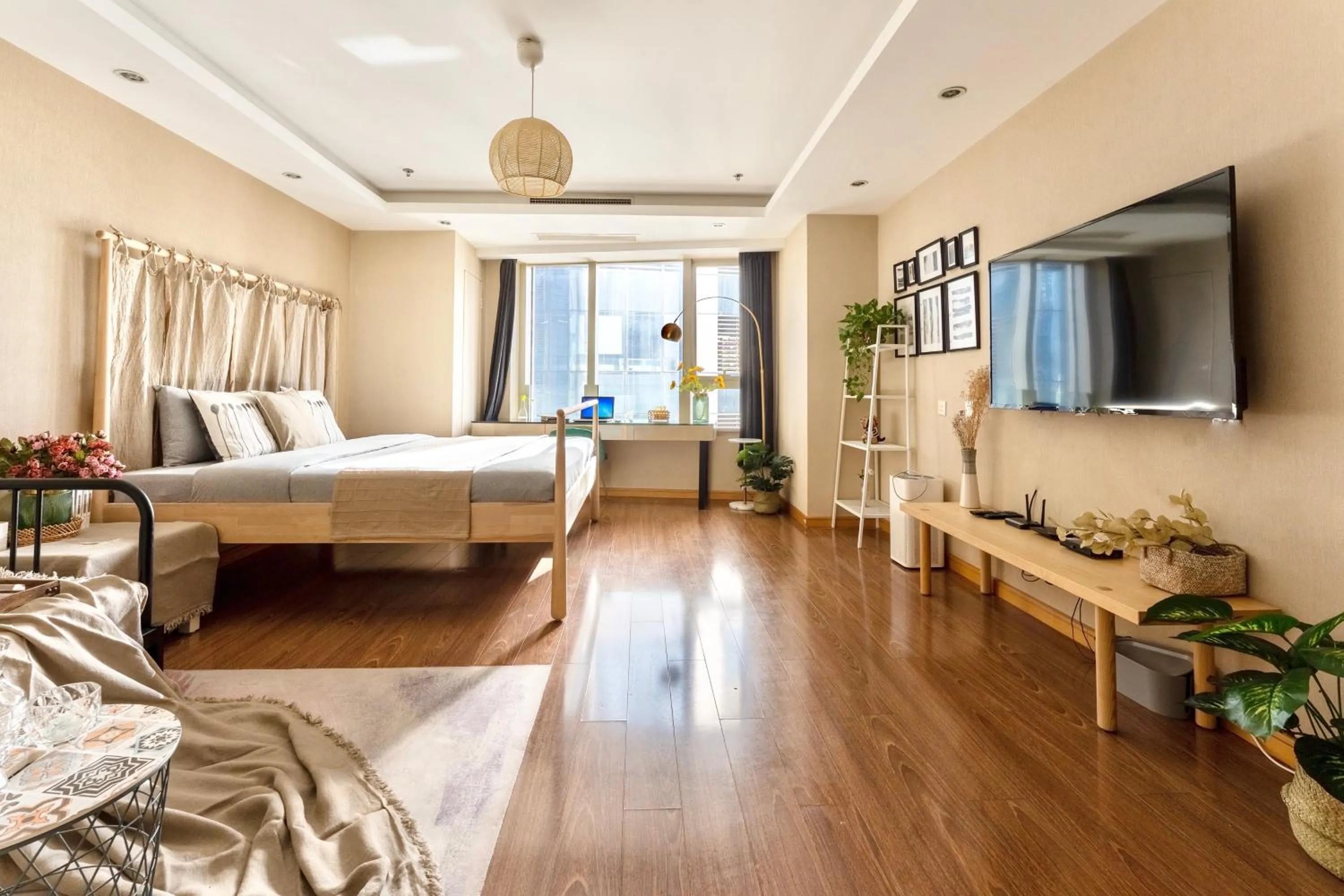 Photo of the whole room in Tianjin G'apartment - Five Great Avenues