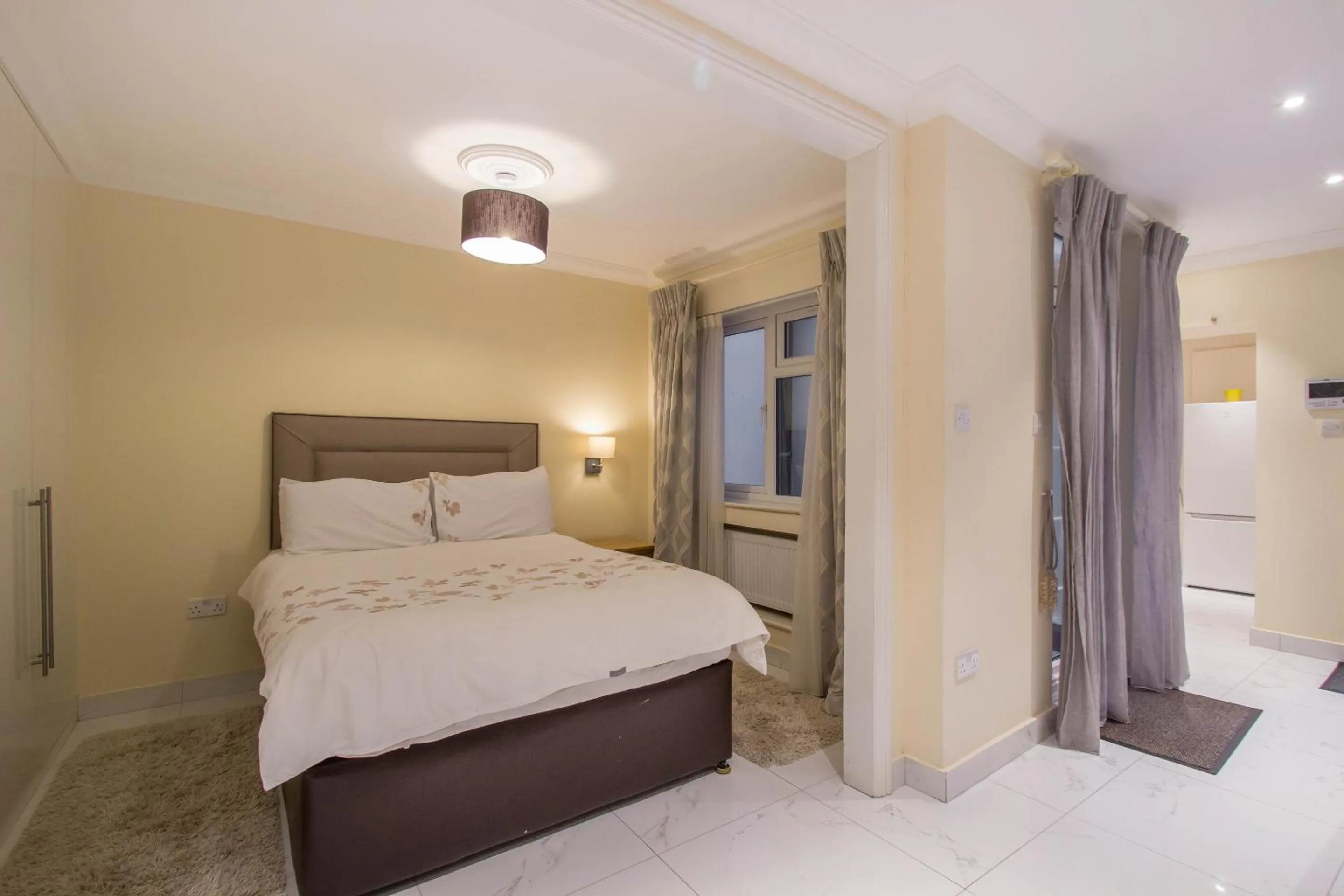 Bedroom, Bed in Marylebone Village Apartments