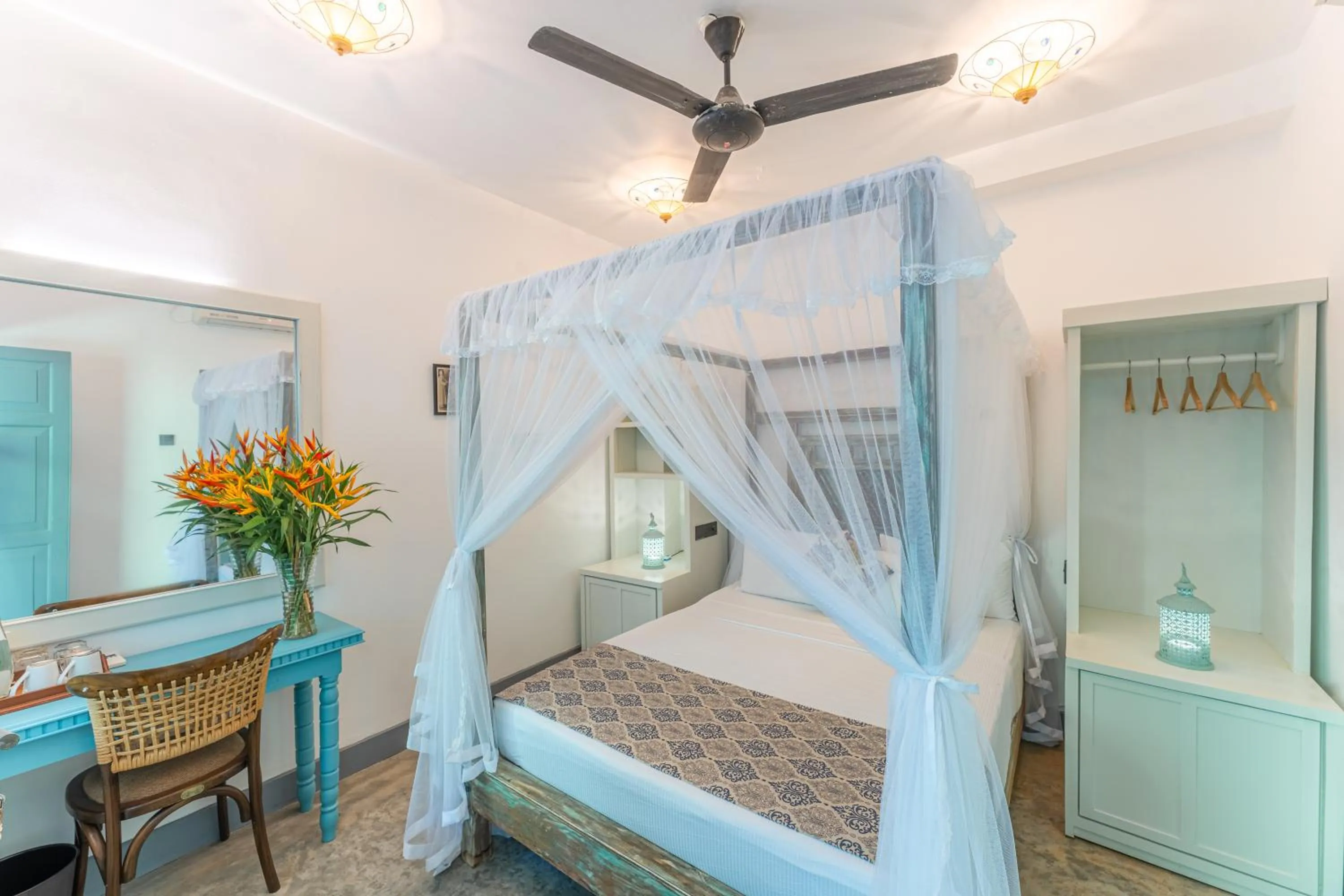 Bedroom, Bed in Parawa House